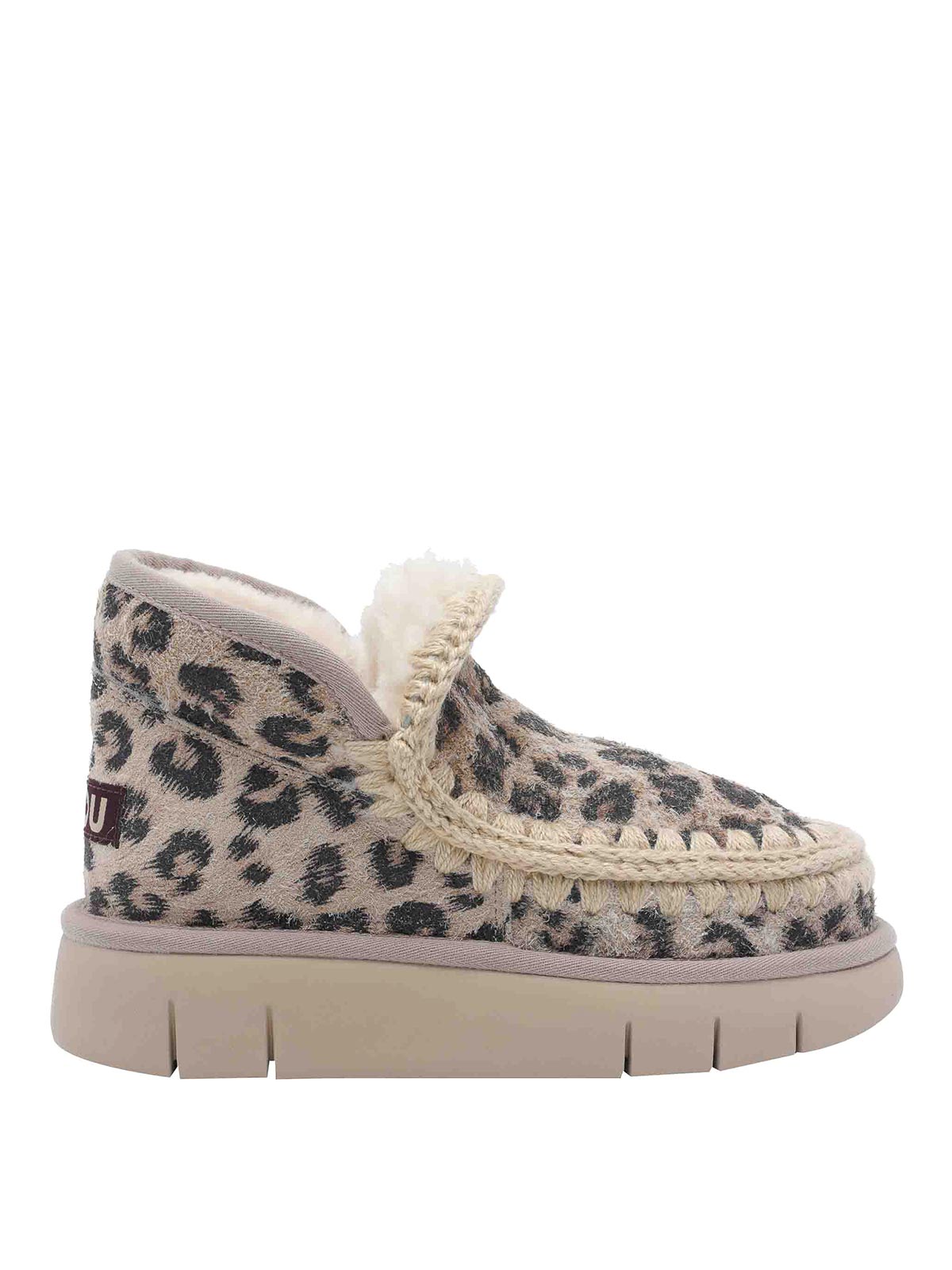 Eskimo Hairy Suede Booties 531018RHCLEOB (mou / ブーツ ) | mou (ムー)