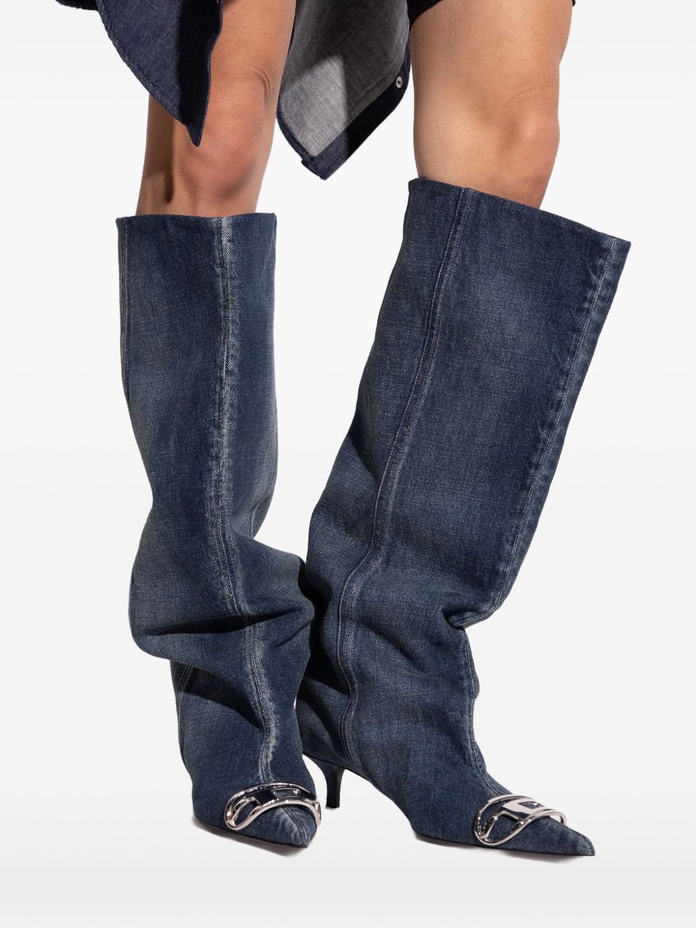 Diesel Boots Blue Y03765P8093H1940 (Diesel / ブーツ ) | Diesel (ディーゼル)(3)