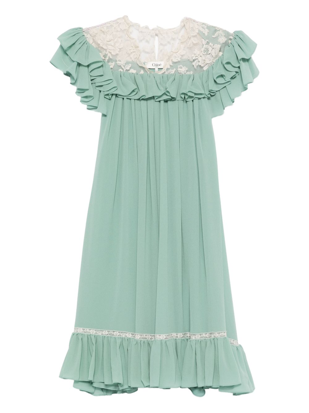 Chloè Dresses Green CH26SRO7500234F (Chloé / ワンピース・ドレス・オールインワン ) | Chloé (クロエ)