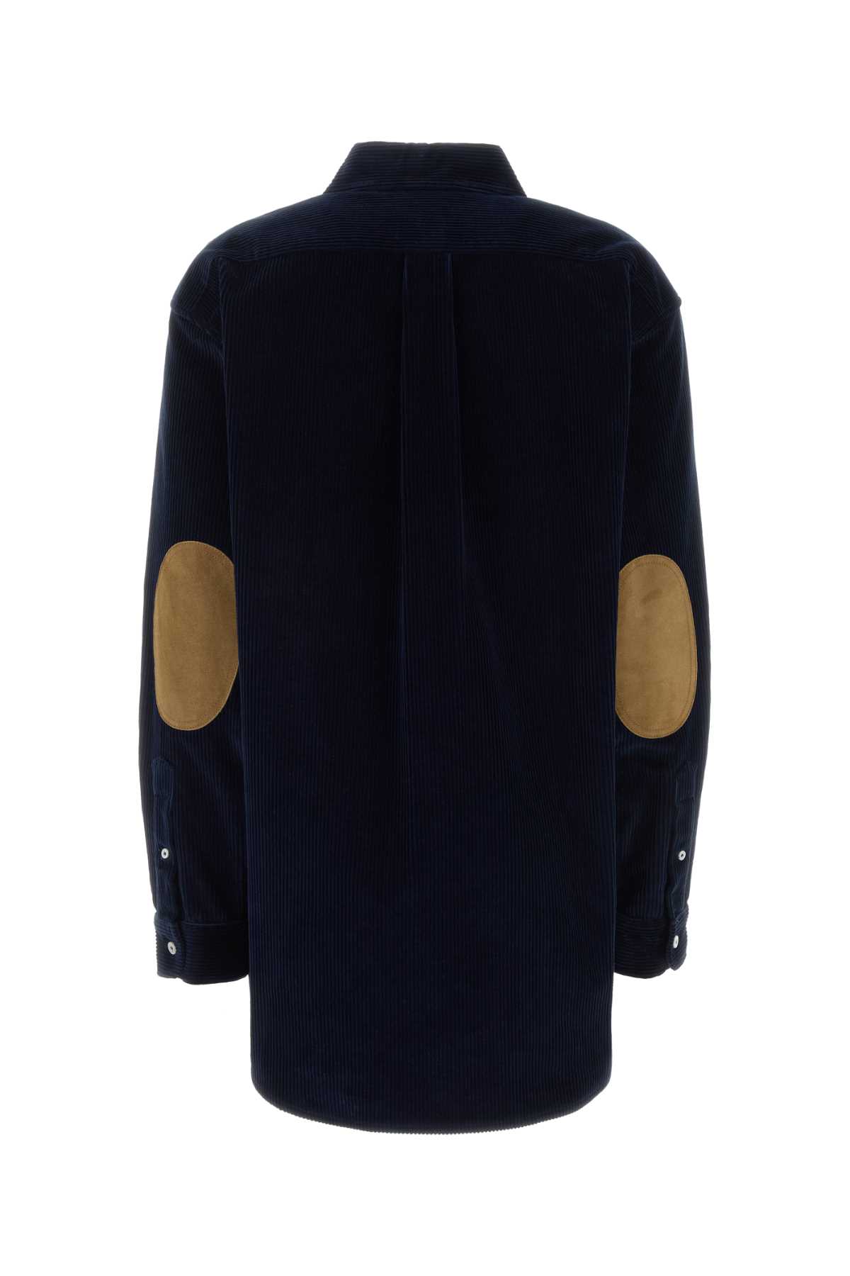 Dark blue corduroy shirt MK1626SOOO18SZF0008 (MIU MIU / シャツ・ブラウス ) | MIU MIU (ミュウミュウ)(1)