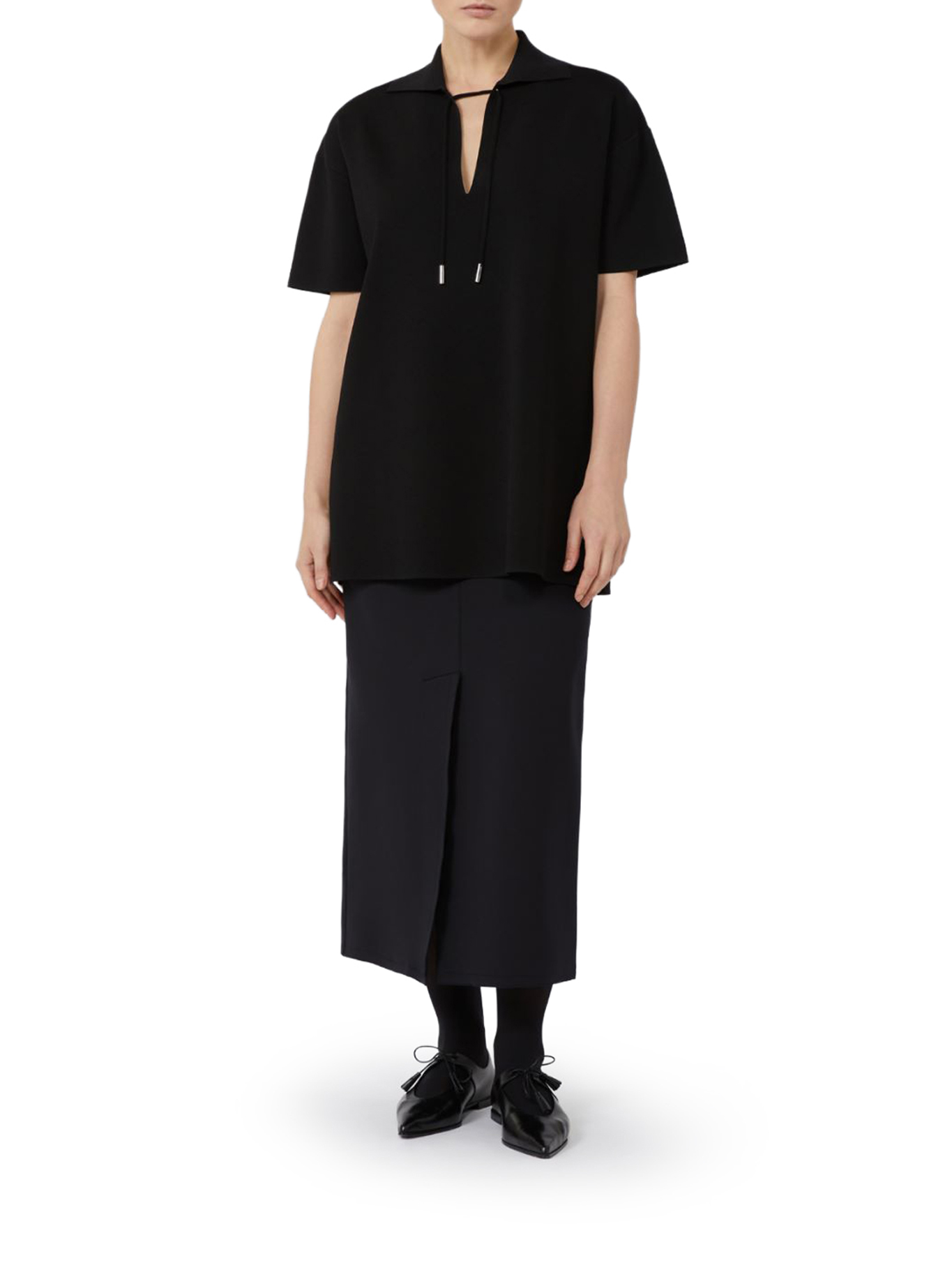 VISCOSE CRÊPE YARN BLOUSE 2521366038600005 (Max Mara / ニット・セーター・カーディガン ) | Max Mara (マックスマーラ)(1)