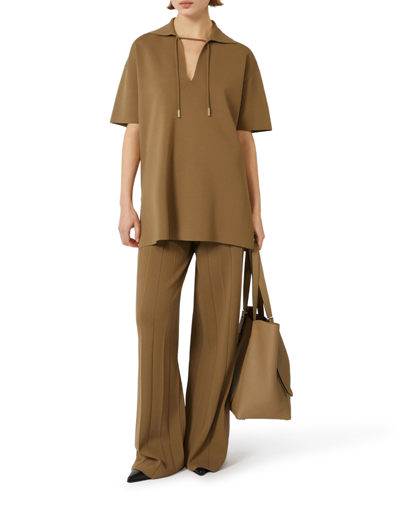 VISCOSE CRÊPE YARN BLOUSE 2521366038600004 (Max Mara / ニット・セーター・カーディガン ) | Max Mara (マックスマーラ)(1)
