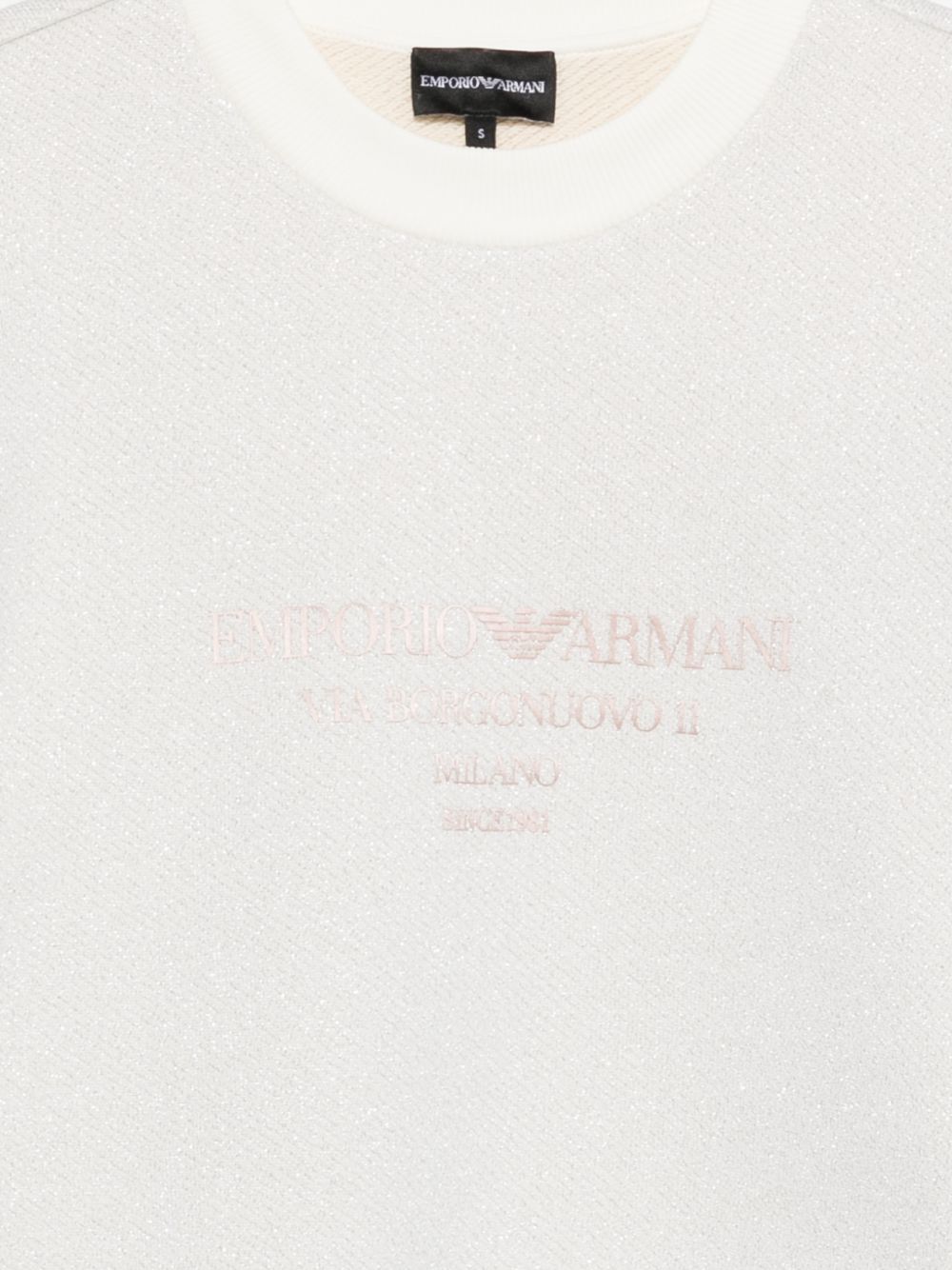 Emporio Armani Sweaters White EW003508AF21219F0023 (EMPORIO ARMANI / スウェット・フーディー ) | EMPORIO ARMANI (エンポリオ アルマーニ)(2)