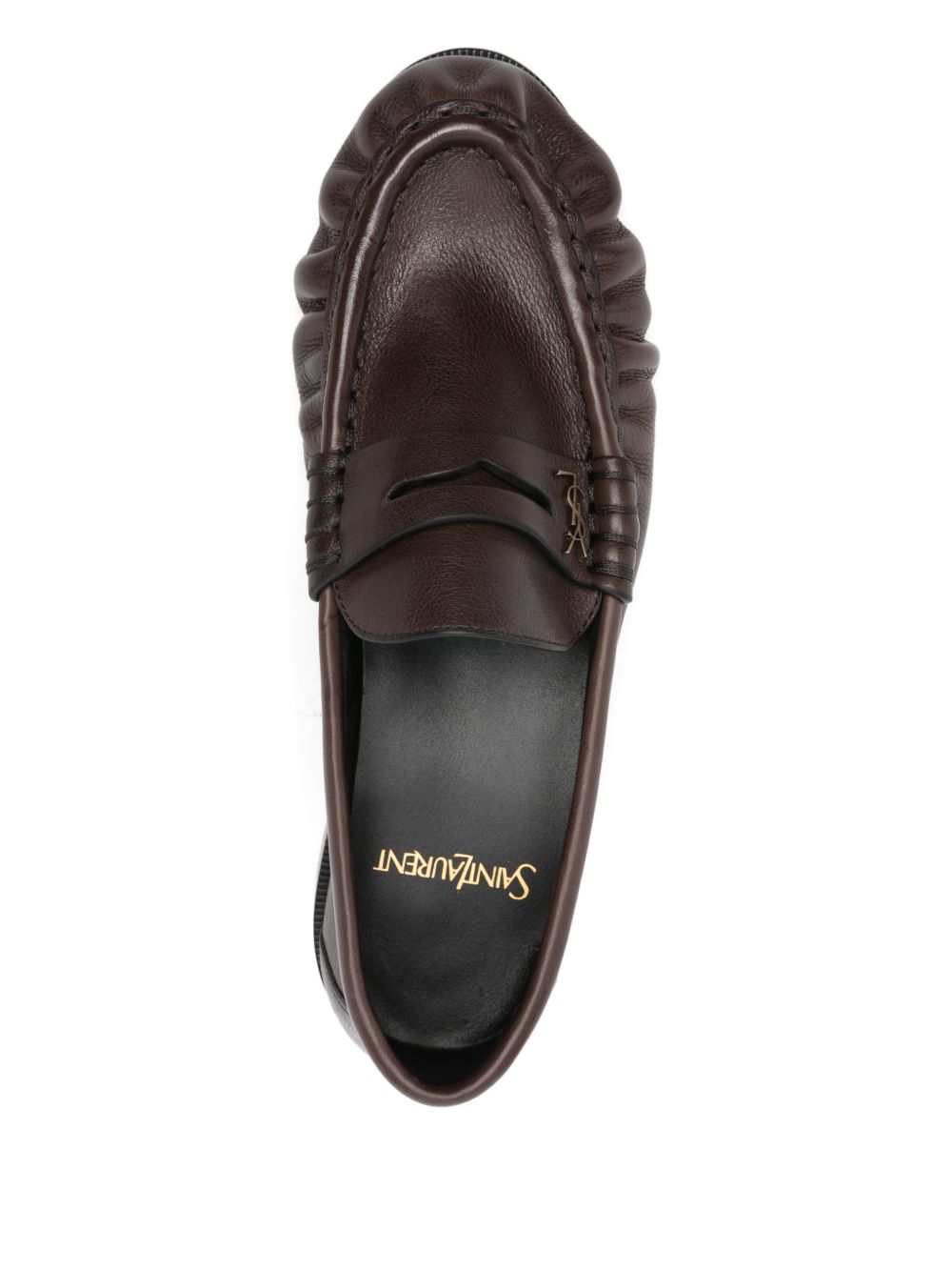 Saint Laurent Flat shoes Brown 81890825VAA2128 (Saint Laurent / ローファー ) | Saint Laurent (サンローラン)(2)