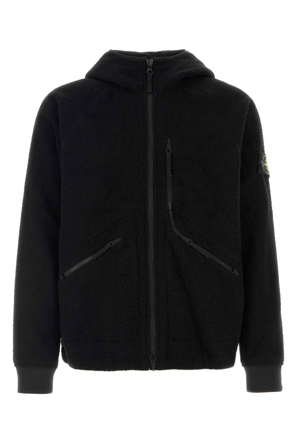 Black pile jacket 410006014V0029 (STONE ISLAND / カジュアルジャケット ) | STONE ISLAND (ストーンアイランド)