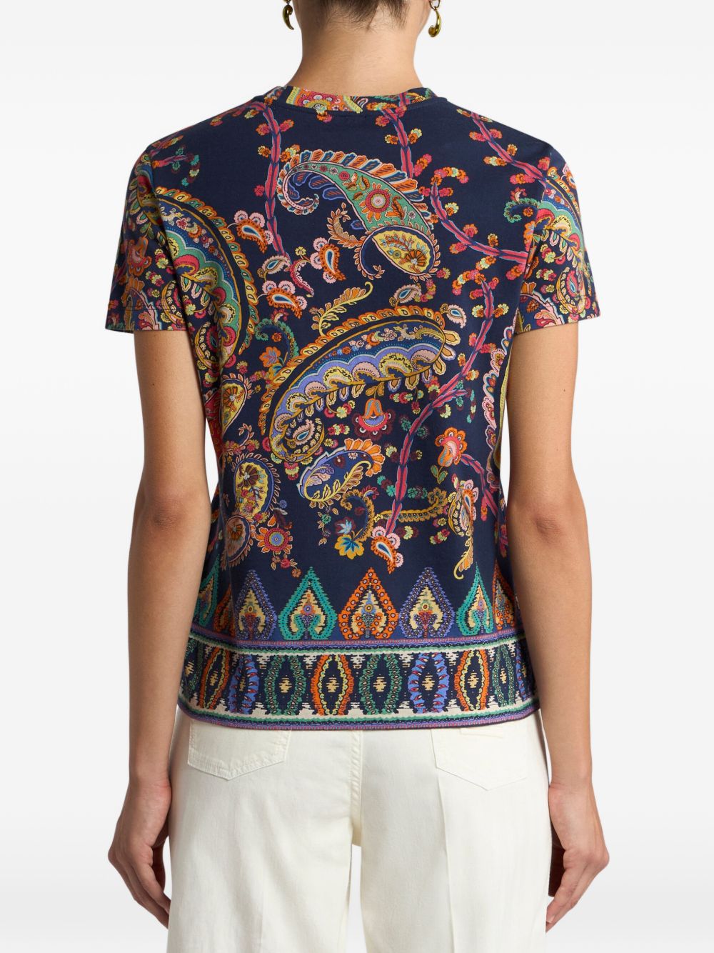 Etro T-shirts and Polos WRMA0006AKH26X0883 (ETRO / Tシャツ・カットソー ) | ETRO (エトロ)(3)