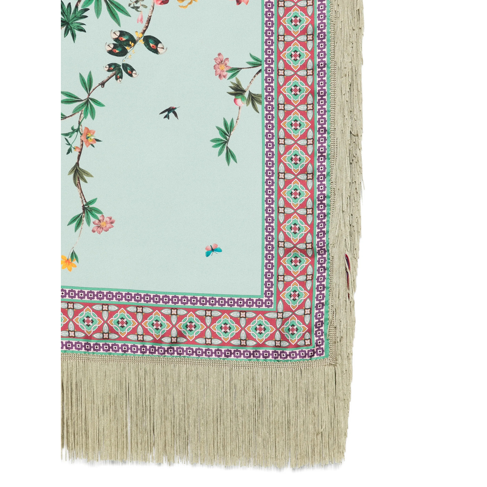 Scarf La Double J SCA0073SIL006ZOF0BU01 (La DoubleJ / スカーフ・マフラー ) | La DoubleJ (ラダブルジェイ)(1)