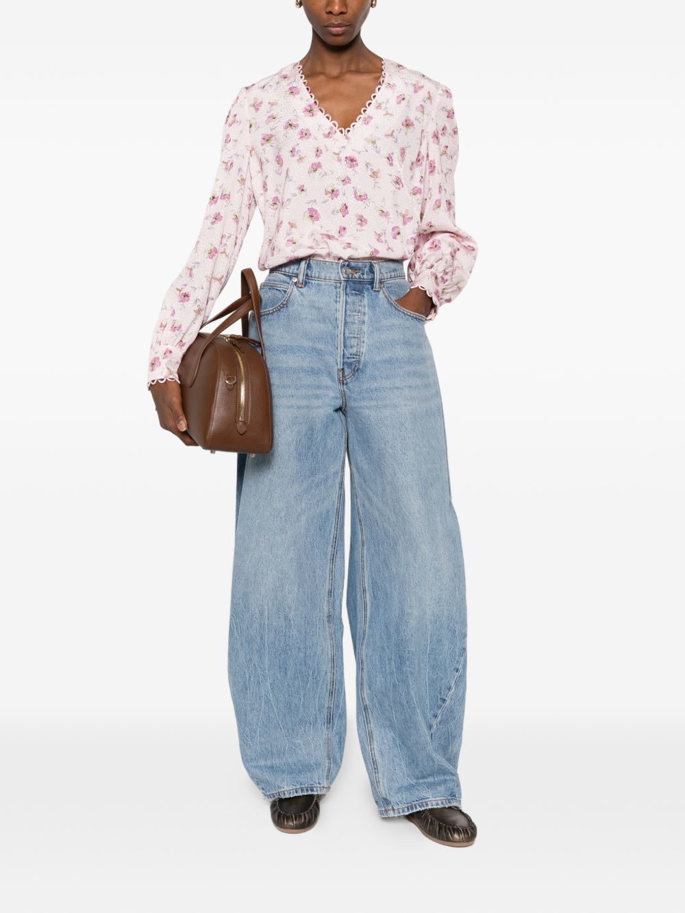 Twin-set Shirts Pink 261TP210C13408 (TWINSET / シャツ・ブラウス ) | TWINSET (ツインセット)(3)