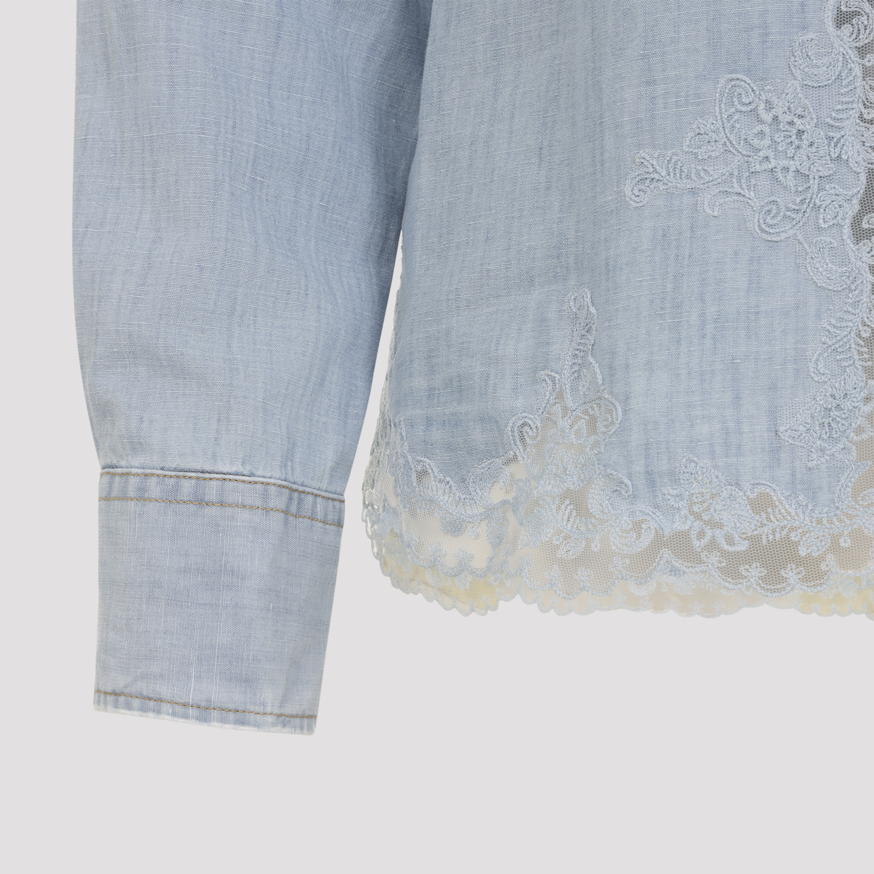 D482K405APTZD44115 (ERMANNO SCERVINO / シャツ・ブラウス ) | ERMANNO SCERVINO (エルマンノ シェルヴィーノ)(3)