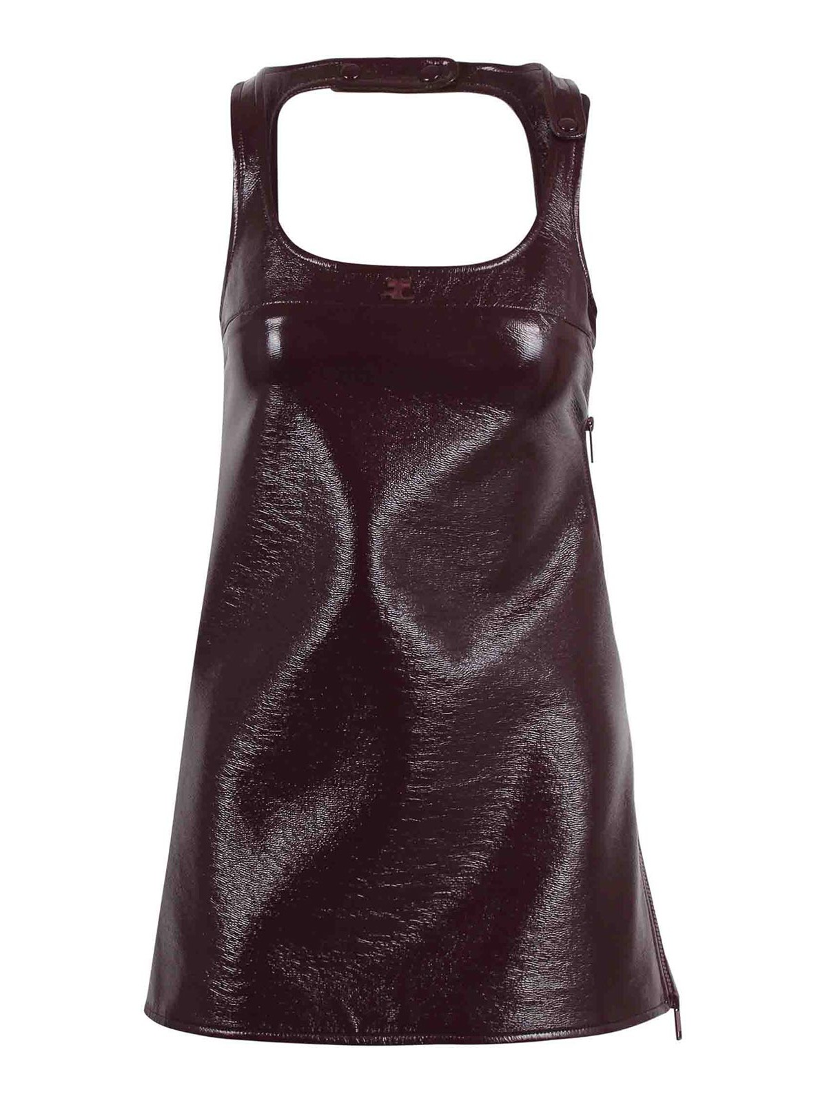 Reedition Vinyl Mini Dress PERCRO036VY00144010 (Courrèges / ワンピース・ドレス・オールインワン ) | Courrèges (クレージュ)