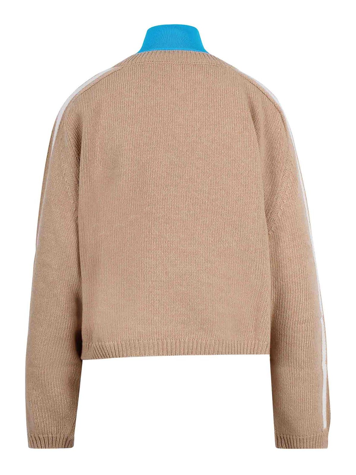 Long Shiny Satin Dress with Knot Neckline 25FWKASTAGNAFF25002CAMEL (SSHEENA / ニット・セーター・カーディガン ) | SSHEENA (シーナ)(1)