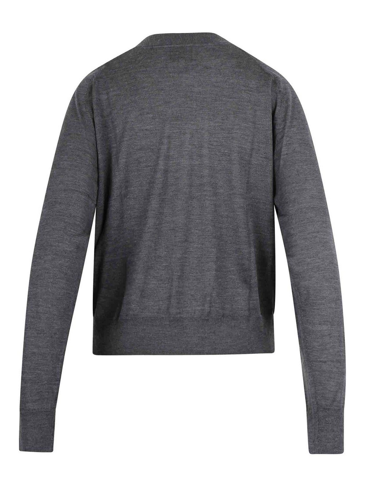 Extra Fine Angus Cashmere Sweater ANGUSANTHRACITEMELANGE (LOULOU STUDIO / ニット・セーター・カーディガン ) | LOULOU STUDIO (ルルスタジオ)(1)