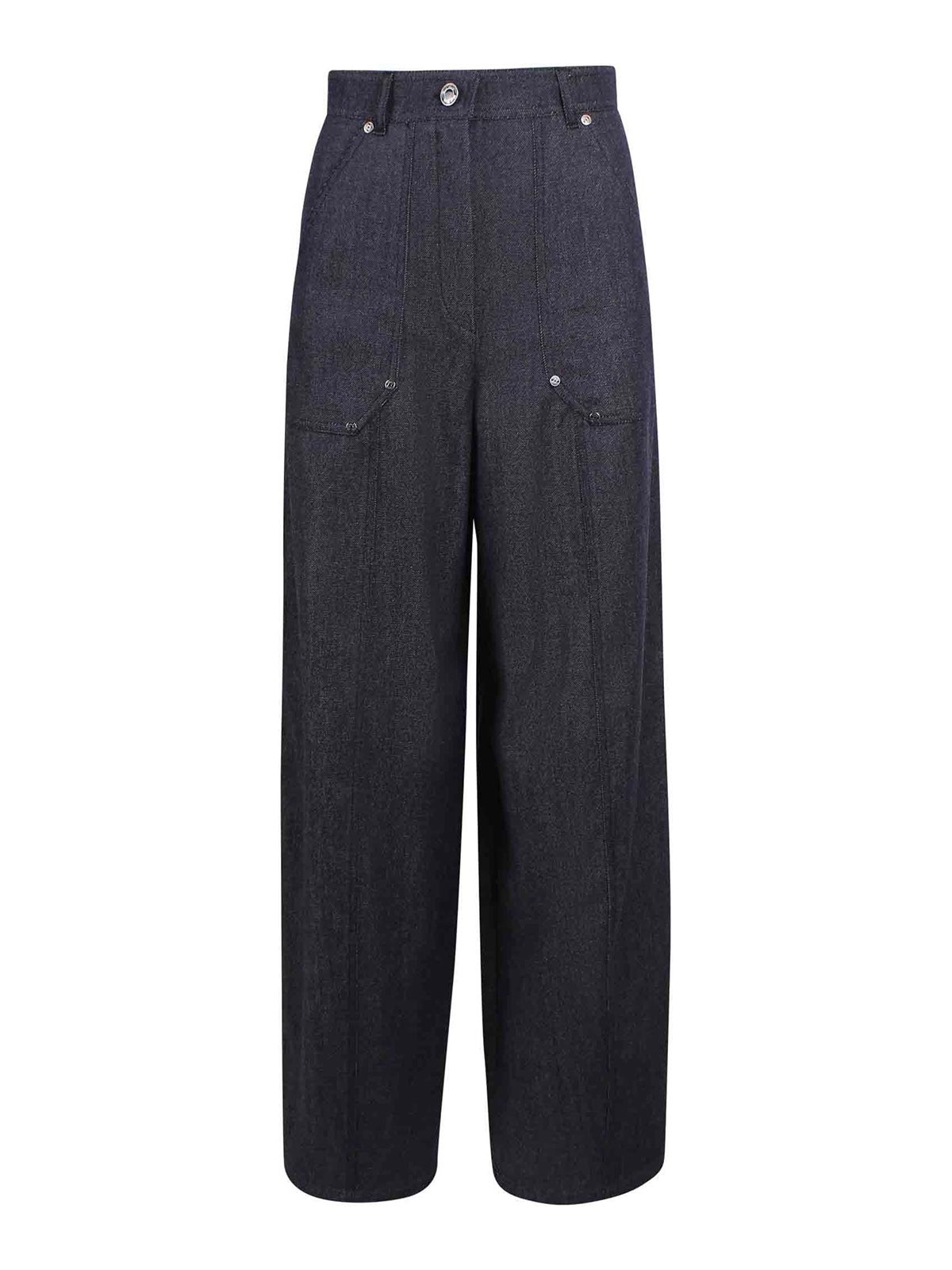 Abetaia Denim-Effect Wool Trousers 252113602260004E15 (Max Mara / パンツ ) | Max Mara (マックスマーラ)