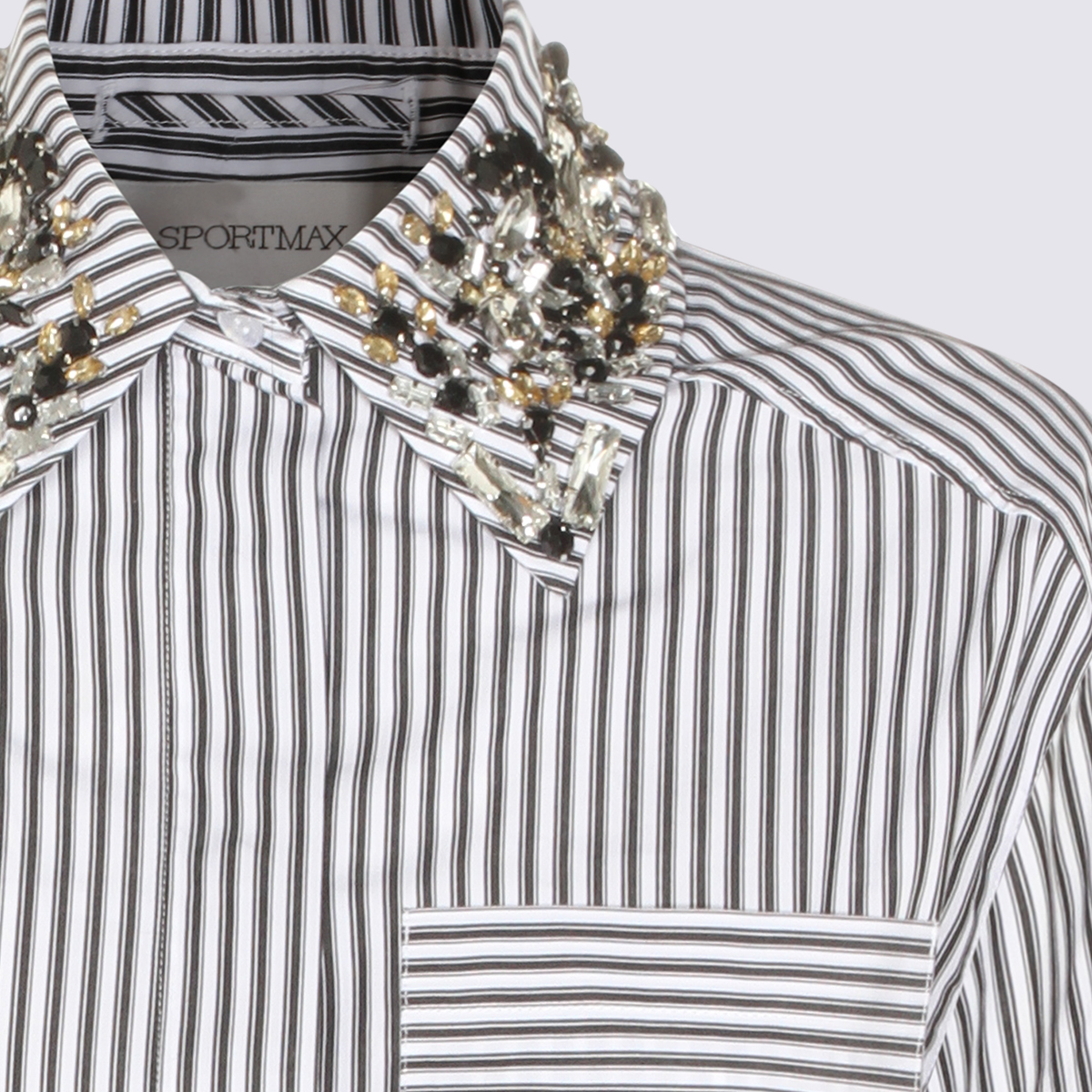 SportMax Shirts Black 261211101160080160003 (Sportmax / シャツ・ブラウス ) | Sportmax (スポーツマックス)(3)