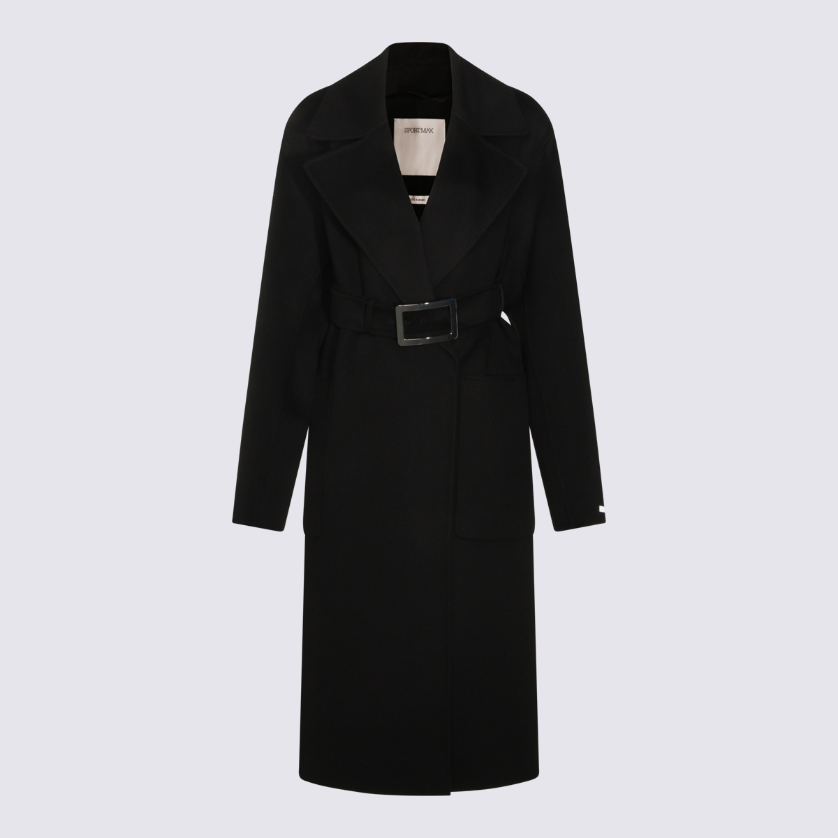 SportMax Coats Black 261201104160080747013 (Sportmax / コート ) | Sportmax (スポーツマックス)