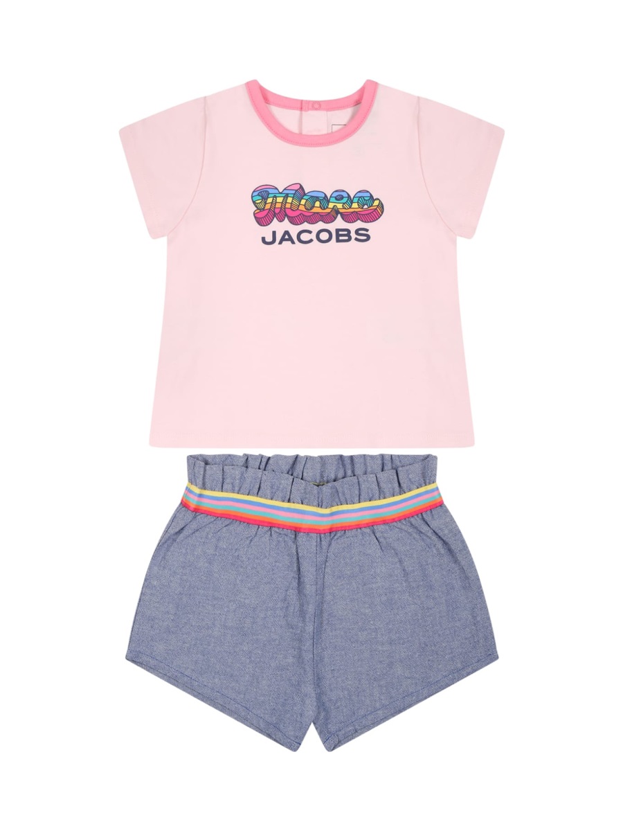 LOGO T-SHIRT AND SHORTS SET W98163K475 (Marc Jacobs / Tシャツ・カットソー ) | Marc Jacobs (マーク ジェイコブス)