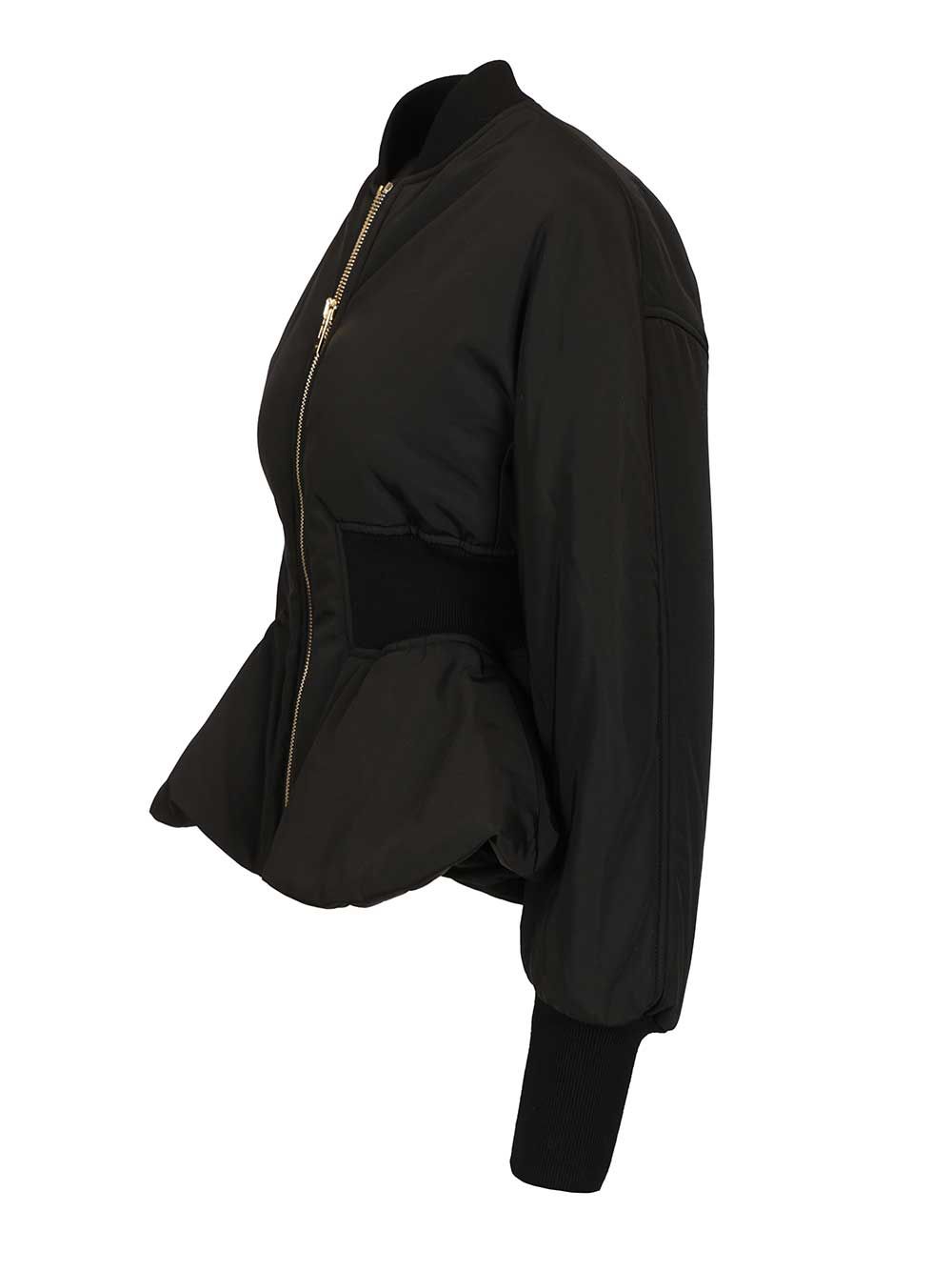 Peplum Bomber AA9V1182W120C999 (ALAIA / カジュアルジャケット ) | ALAIA (アライア)(2)