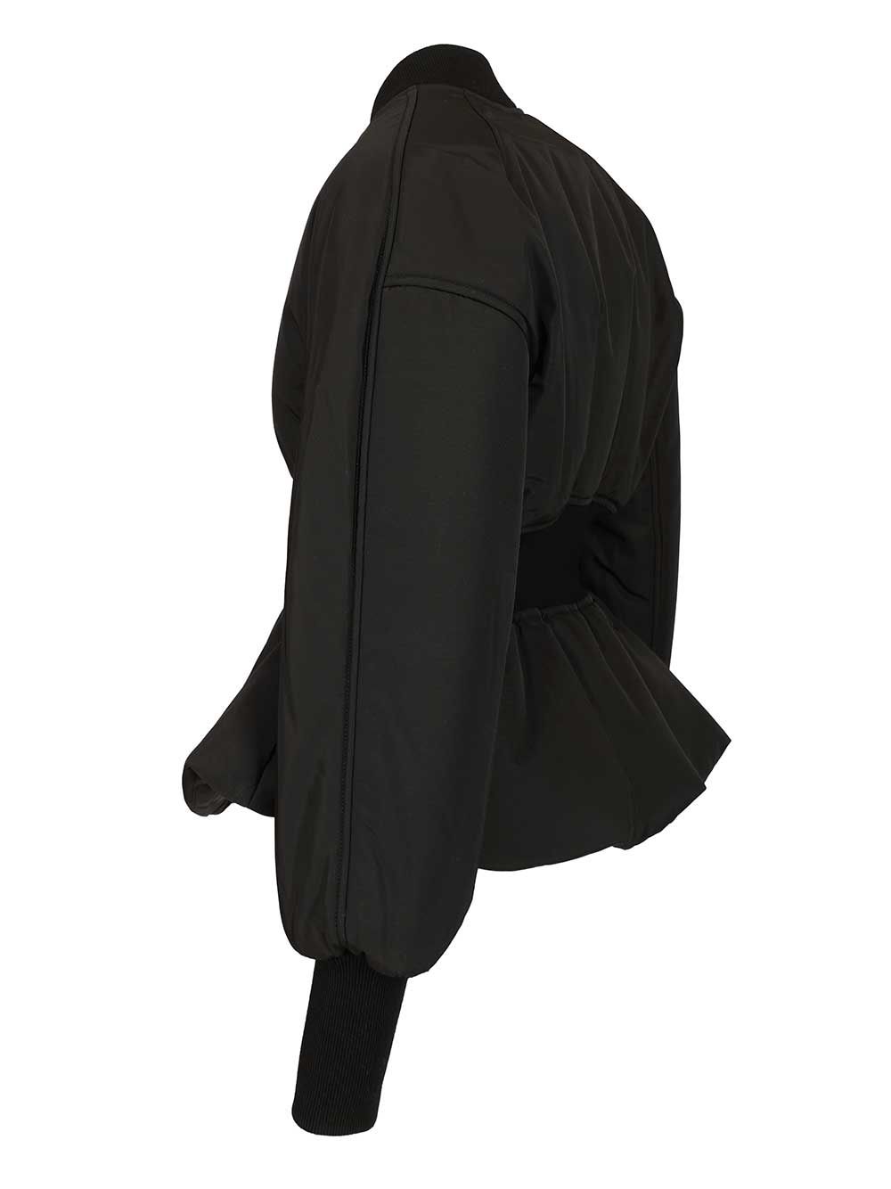 Peplum Bomber AA9V1182W120C999 (ALAIA / カジュアルジャケット ) | ALAIA (アライア)(3)