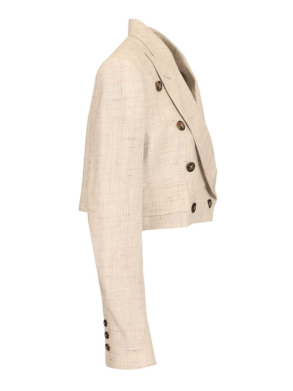 LS CUT OFF JACKET 1401007OW01CQC401 (Vivienne Westwood / ブレザー・ジャケット ) | Vivienne Westwood (ヴィヴィアン・ウェストウッド)(2)