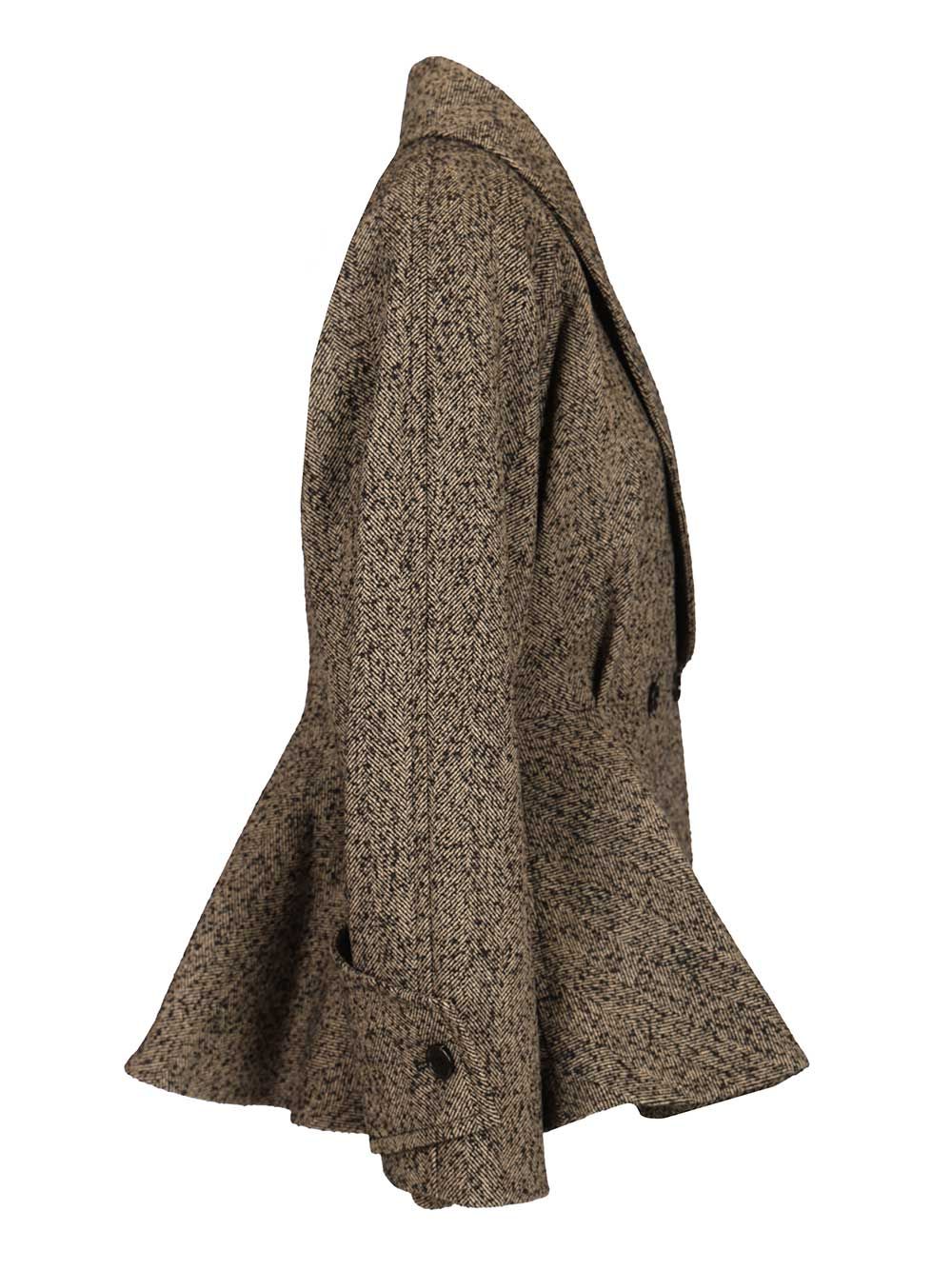 SHORT DOUBLE BREASTED COAT CH26SMA6026394Q (Chloé / コート ) | Chloé (クロエ)(2)