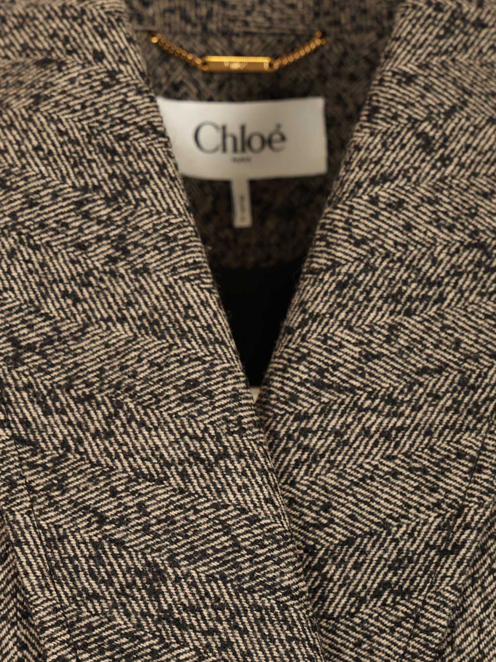 SHORT DOUBLE BREASTED COAT CH26SMA6026394Q (Chloé / コート ) | Chloé (クロエ)(4)