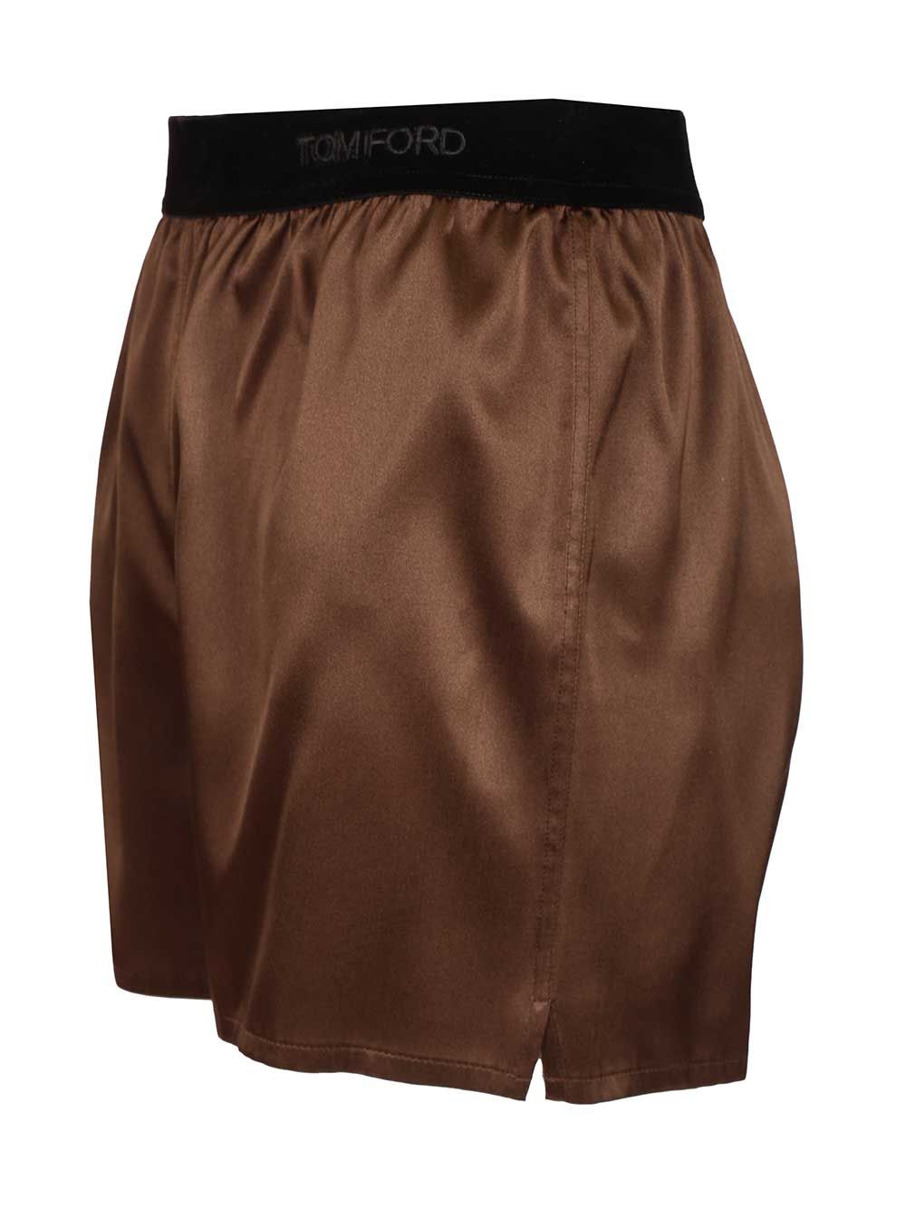 STRETCH SILK SATIN PJ SHORTS SH0080FAX881ECD (TOM FORD / パンツ ) | TOM FORD (トムフォード)(2)