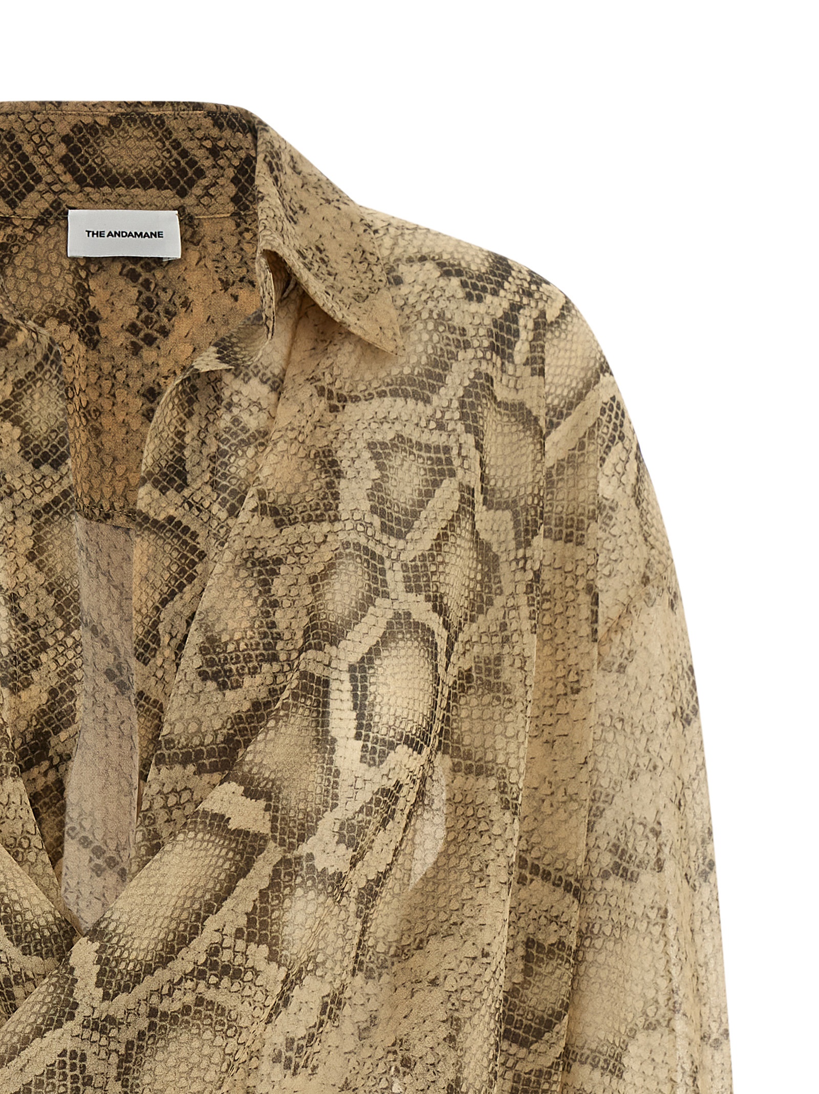 'Paloma' bodysuit T190929BTNP264NATURALPYTHON (THE ANDAMANE / ボディスーツ ) | THE ANDAMANE (アンダマン)(2)