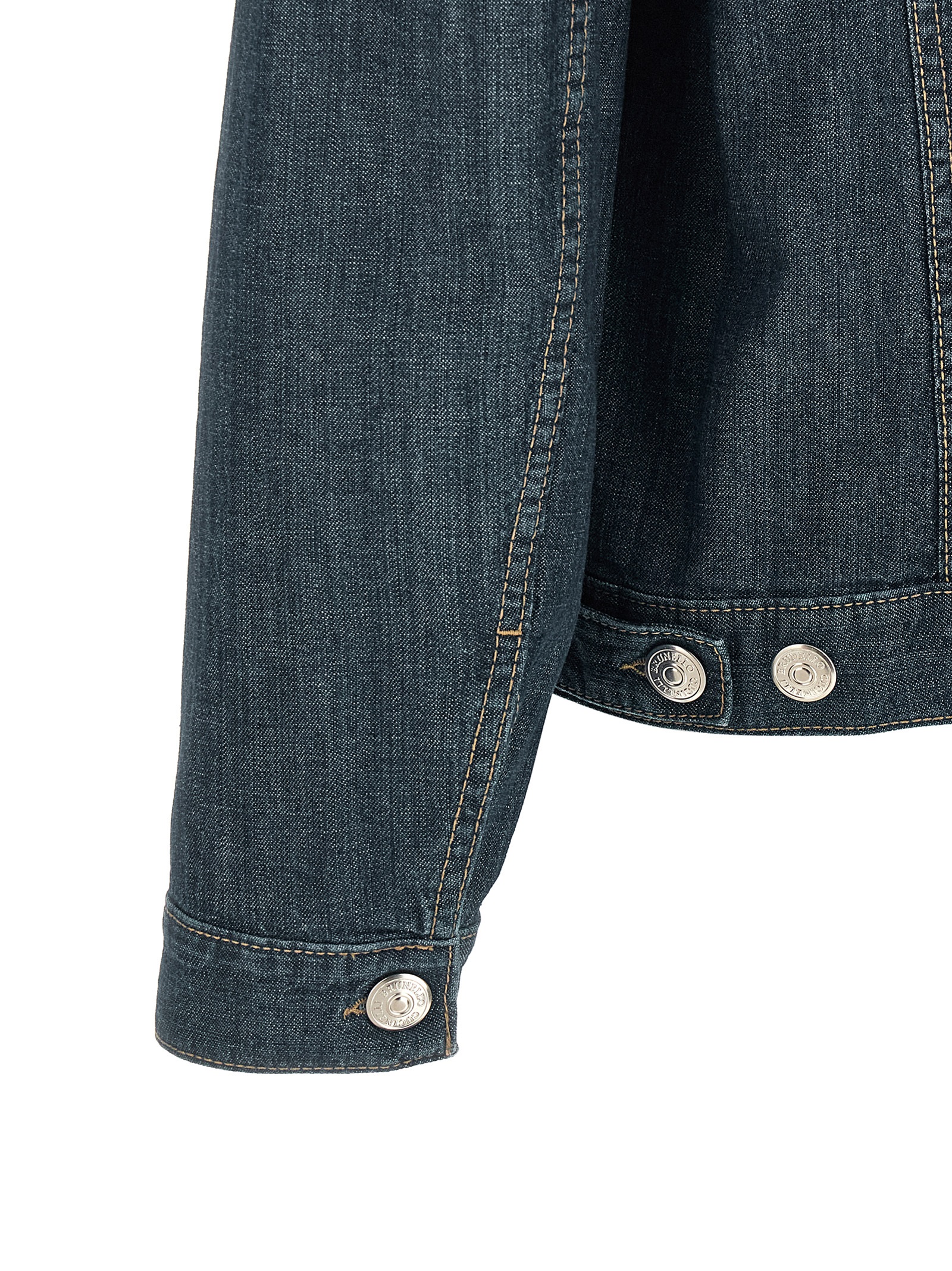 Leather collar denim jacket MH2636914COH51 (Brunello Cucinelli / カジュアルジャケット ) | Brunello Cucinelli (ブルネロ・クチネリ)(3)