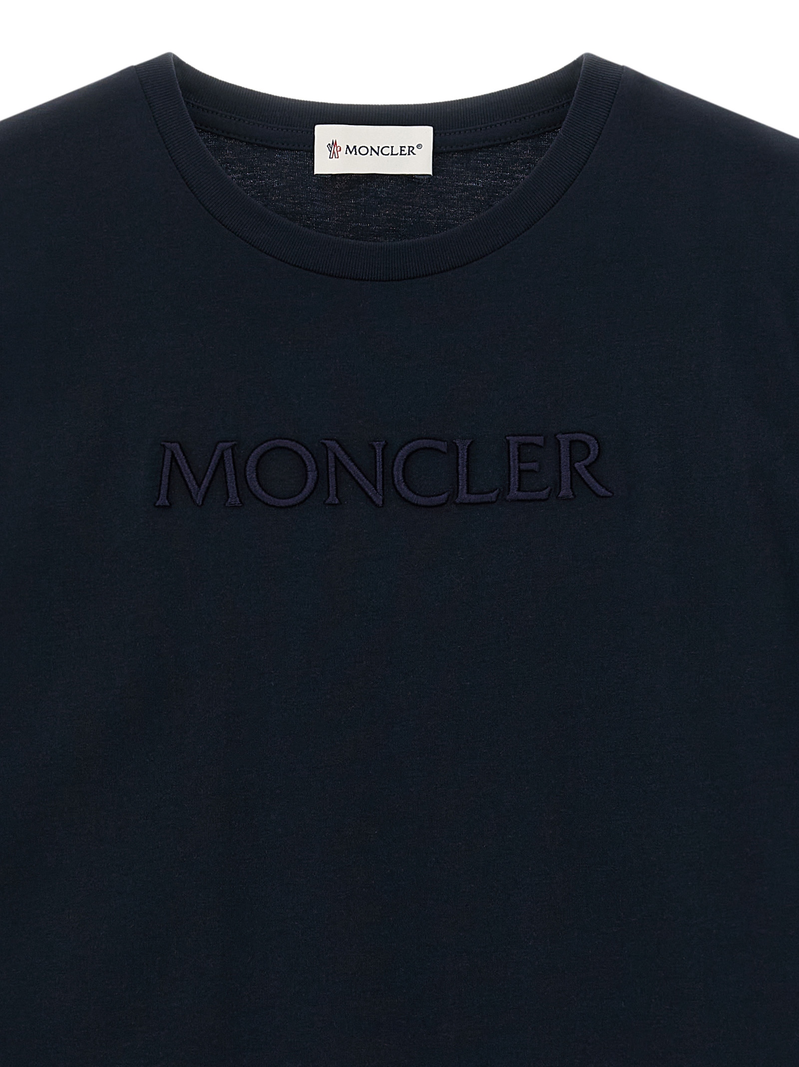 Logo embroidery t-shirt L19548C0000989AT9778 (Moncler / Tシャツ・カットソー ) | Moncler (モンクレール)(2)