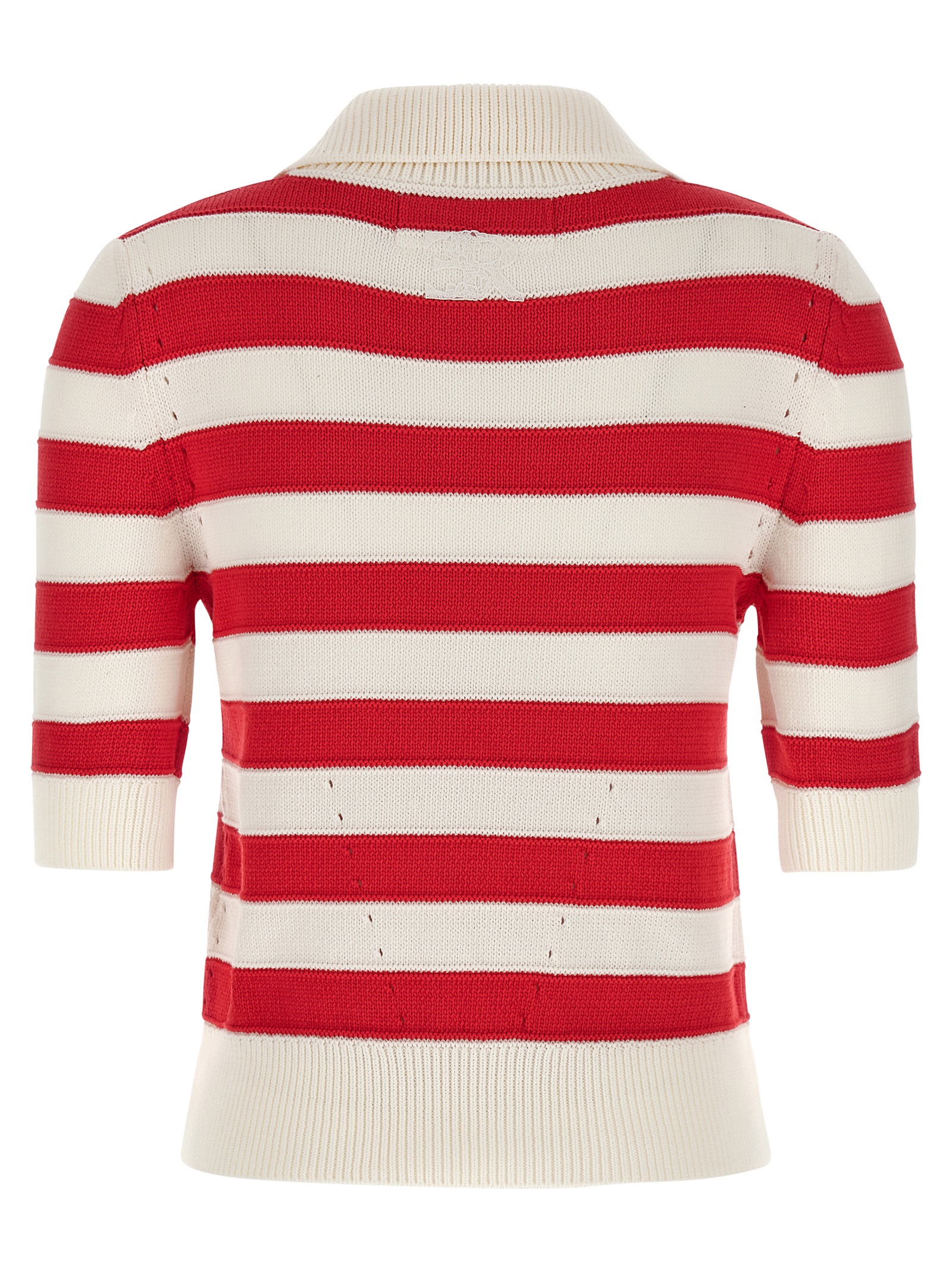 Crochet polo shirt D485L332IFDA4806 (ERMANNO SCERVINO / ニット・セーター・カーディガン ) | ERMANNO SCERVINO (エルマンノ シェルヴィーノ)(1)