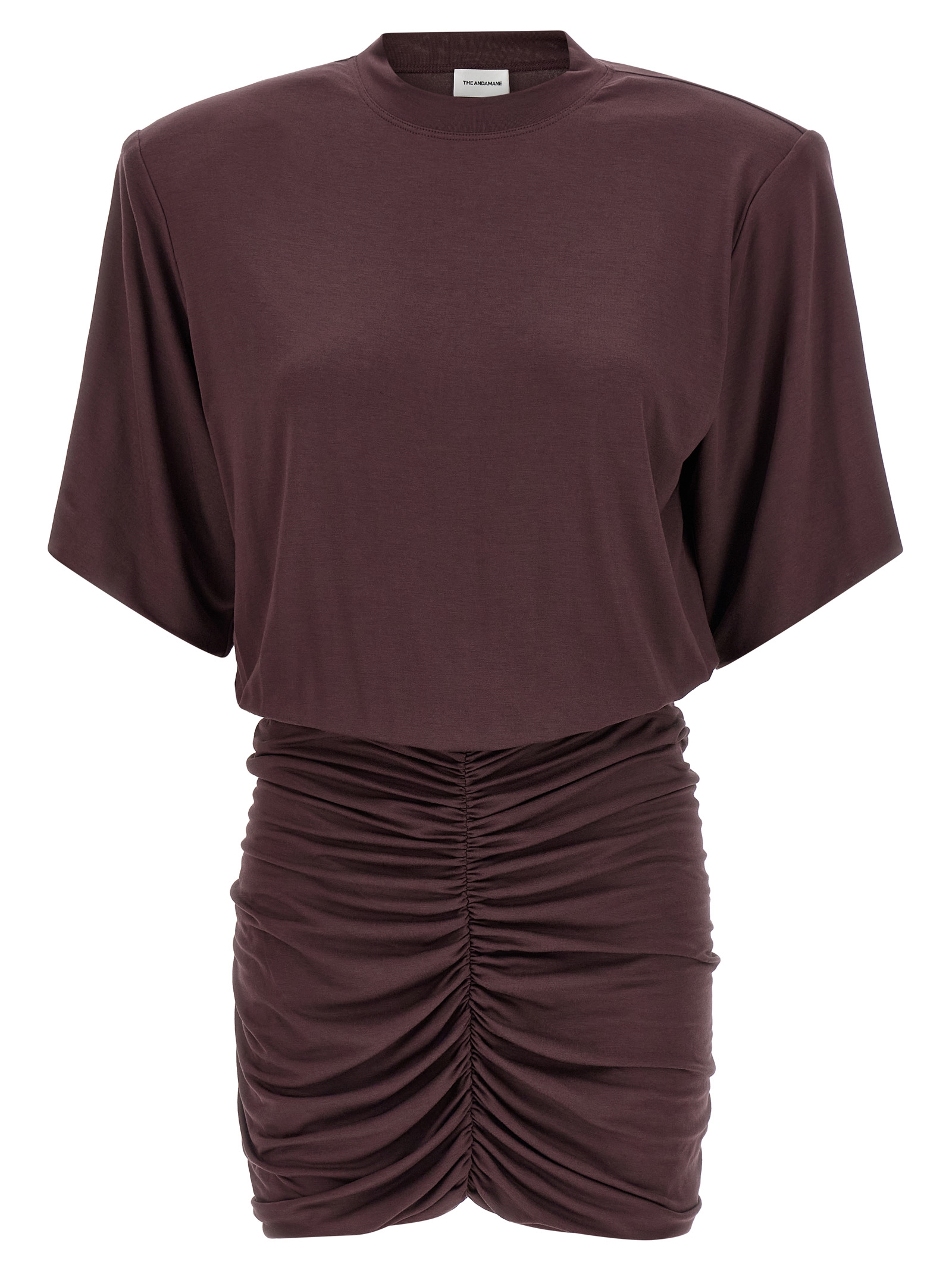 'Lennox' dress T190181ATJV053AUBERGINE (THE ANDAMANE / ワンピース・ドレス・オールインワン ) | THE ANDAMANE (アンダマン)