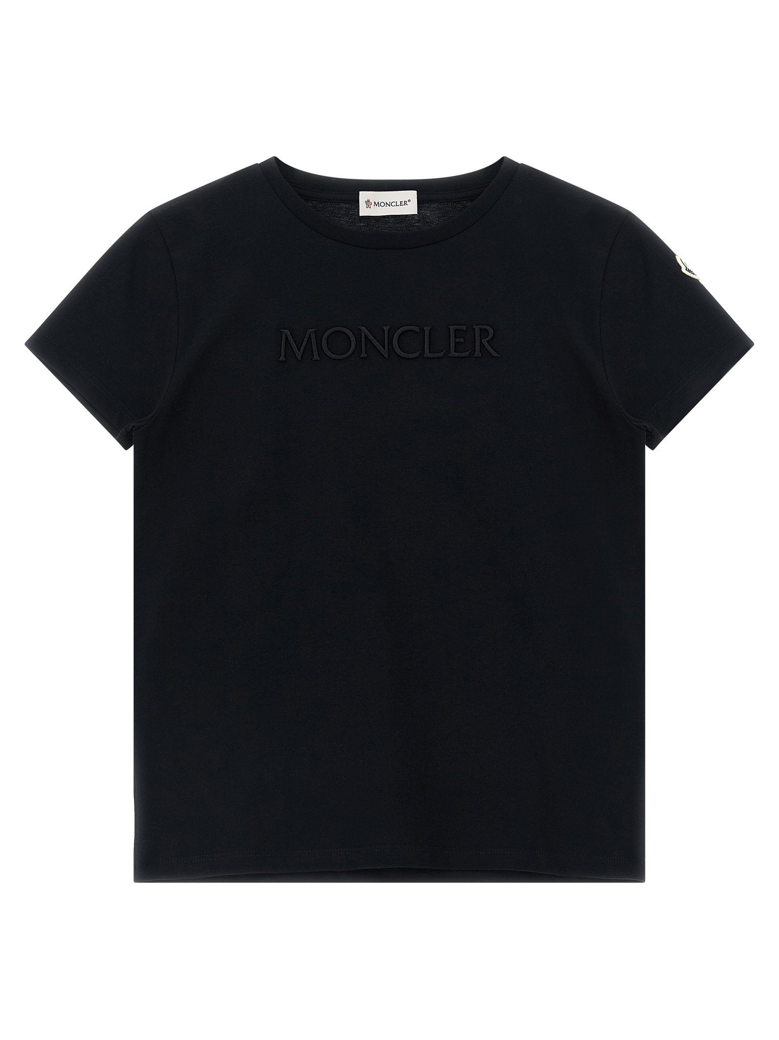 Logo embroidery t-shirt L19548C0000989AT9999 (Moncler / Tシャツ・カットソー ) | Moncler (モンクレール)