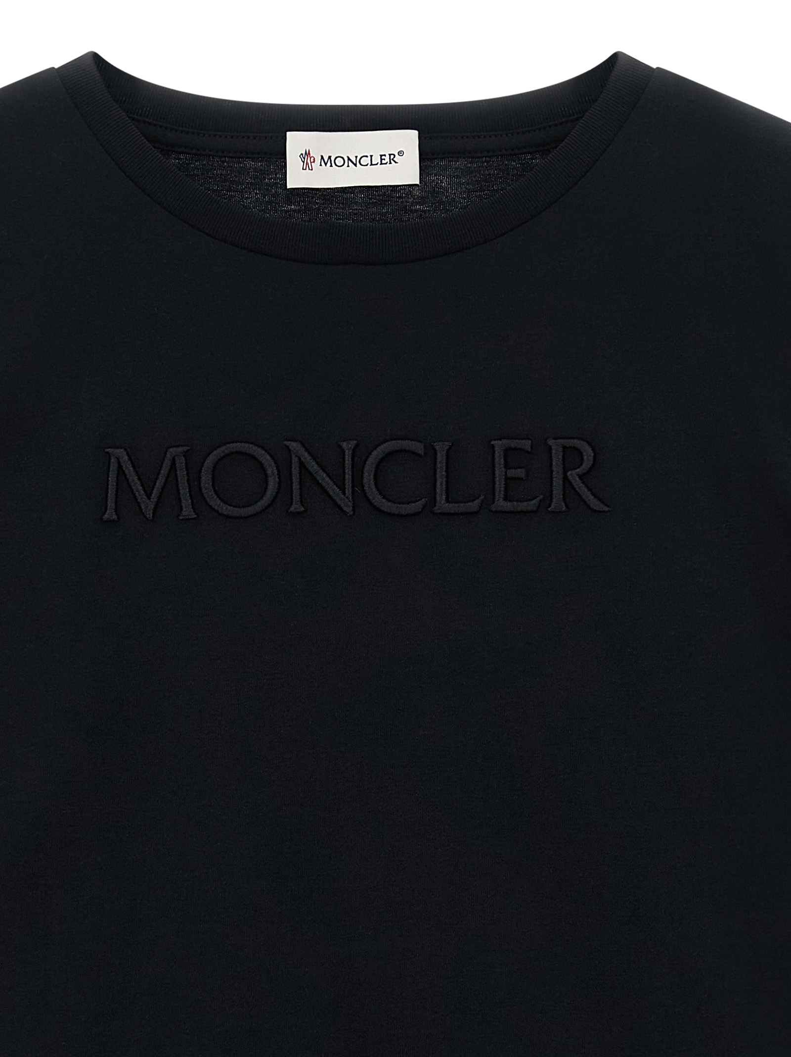 Logo embroidery t-shirt L19548C0000989AT9999 (Moncler / Tシャツ・カットソー ) | Moncler (モンクレール)(2)