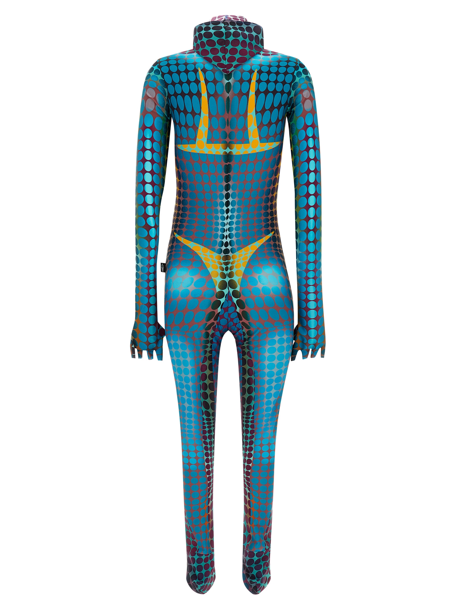 'Re-edition - The Blue dots Print' jumpsuit 2601WJS012J042P502710 (Jean Paul GAULTIER / ワンピース・ドレス・オールインワン ) | Jean Paul GAULTIER (ジャンポール ゴルチエ)(1)