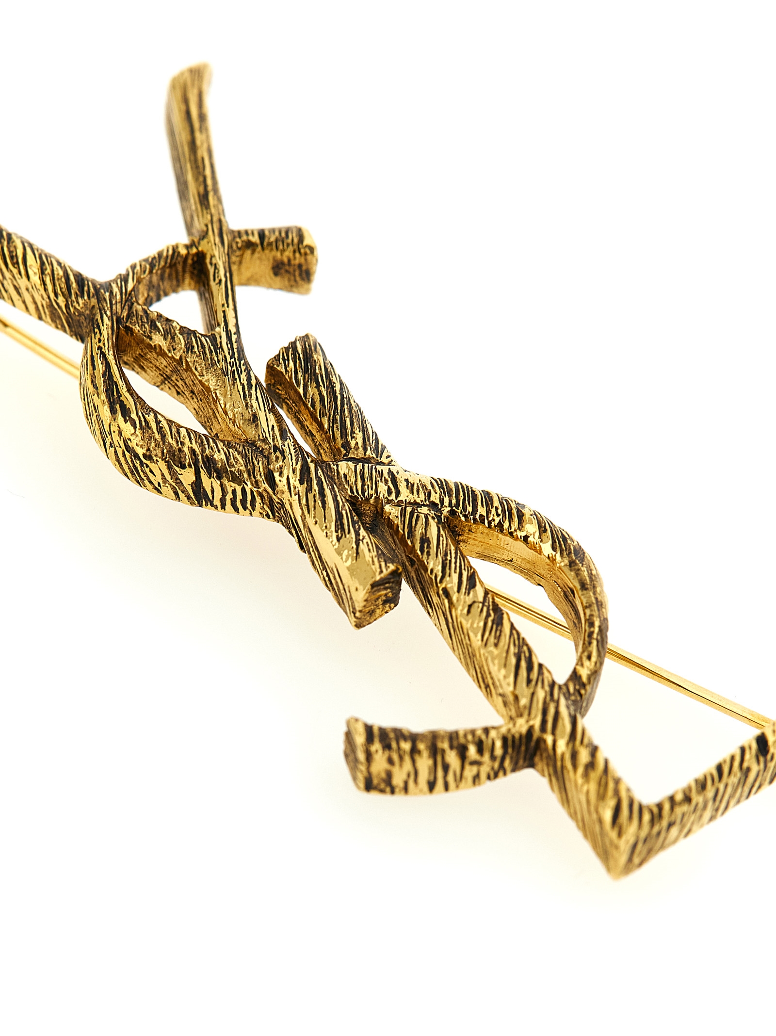 'Monogram' earrings 670466Y15008069 (Saint Laurent / カフ・ピンズ・ブローチ ) | Saint Laurent (サンローラン)(2)