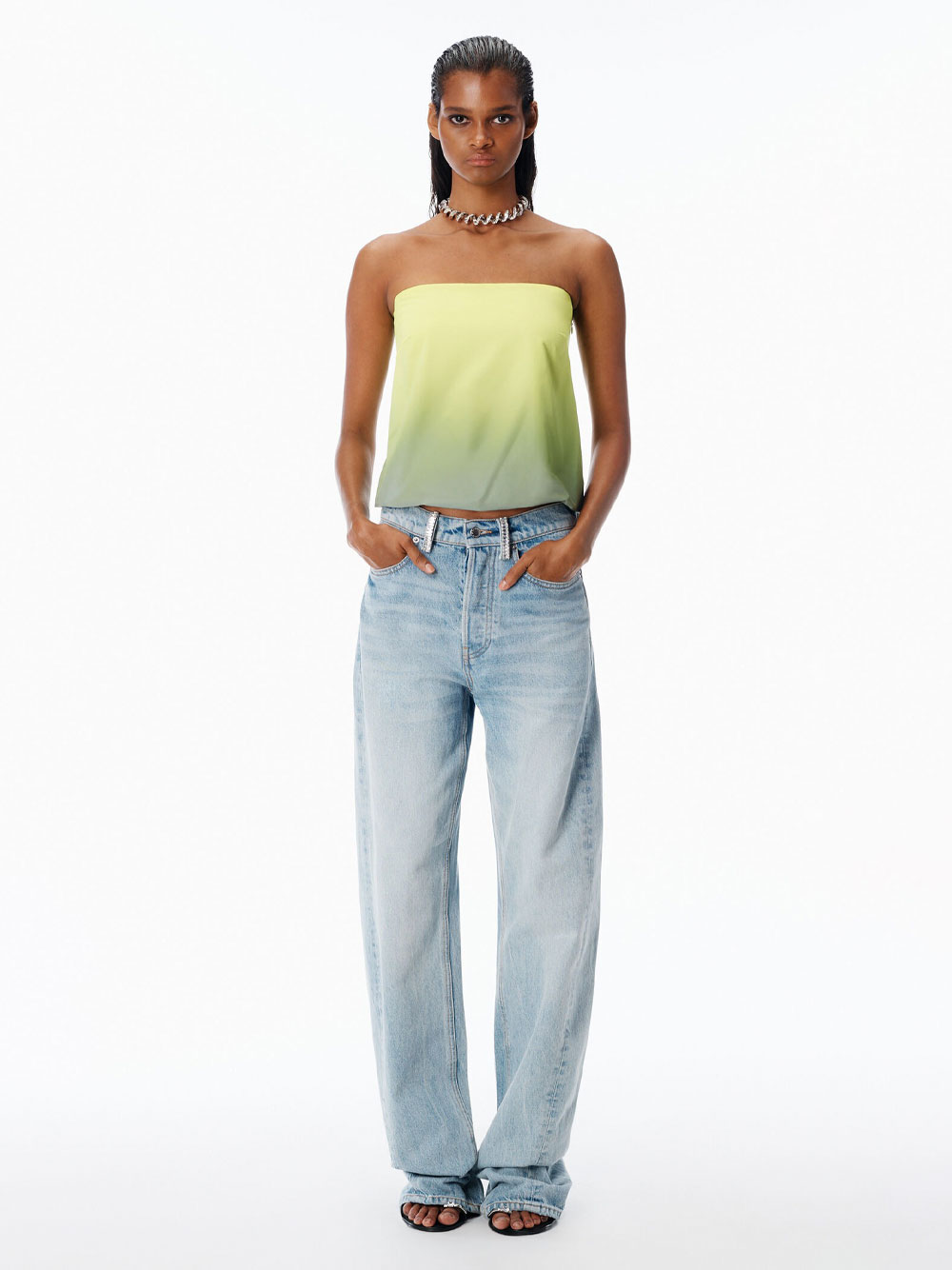 FLOAT RELAXED FIT AND MID-RISE JEANS 4DC1264943470C (alexanderwang / ジーンズ ) | alexanderwang (アレキサンダーワン)(1)