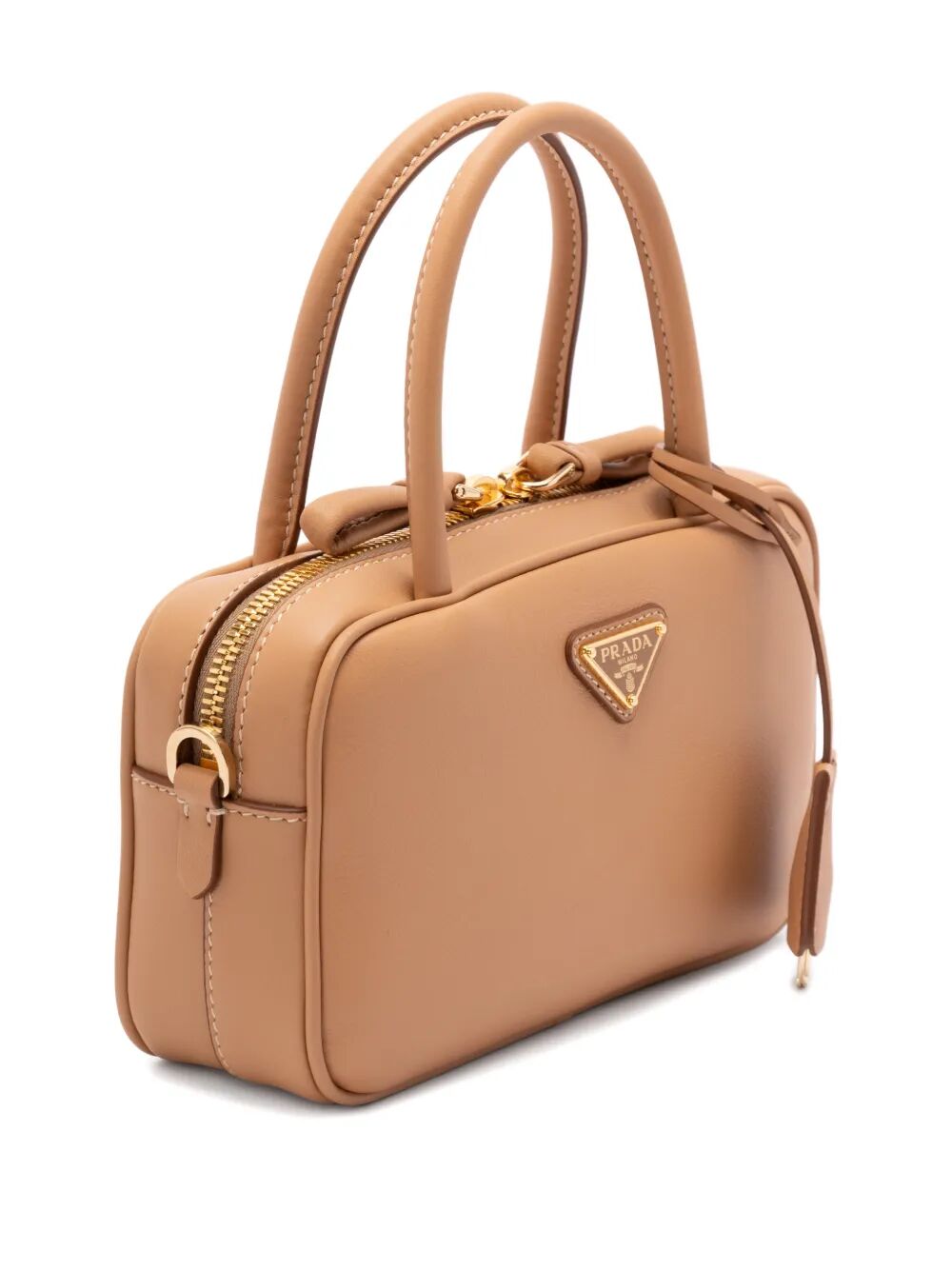 MINI LEATHER TOP HANDLE BAG WITH SHOULDER STRAP 1BB152VOOO2CYSF0018 (Prada / ハンドバッグ・ショルダーバッグ ) | Prada (プラダ)(1)