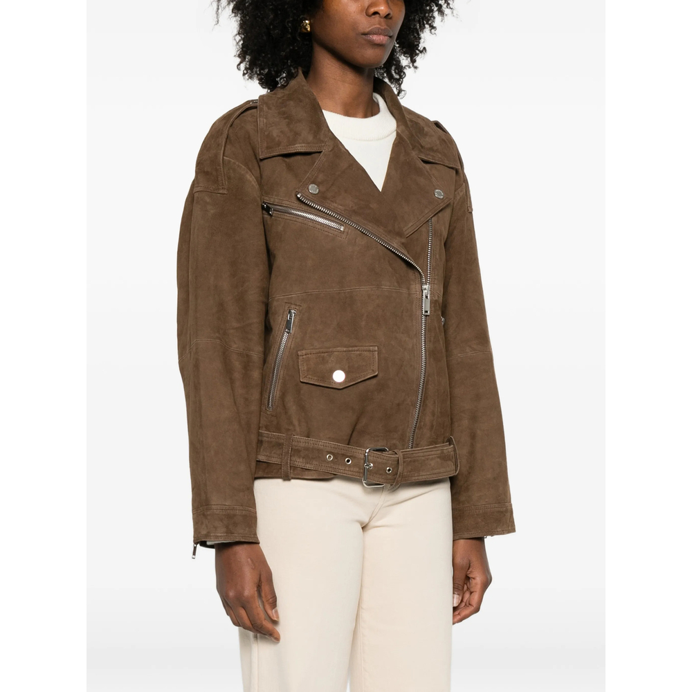 Leather Outerwear Gestuz 10911118VIDACOCOA (GESTUZ / レザー&ファージャケット・コート ) | GESTUZ (ゲタス)(2)