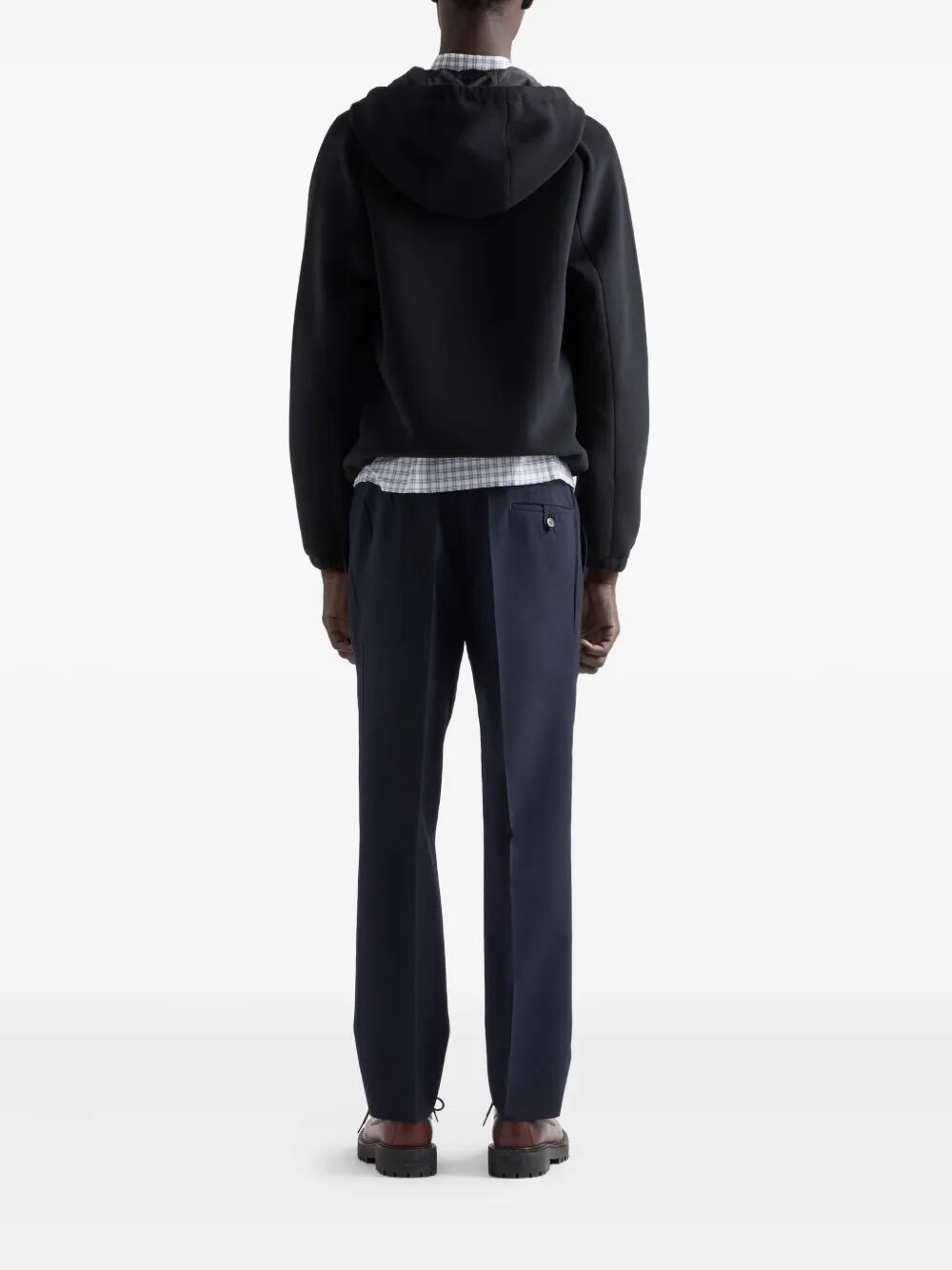 HOODED TECHNICAL FABRIC BLOUSON JACKET SGD072SOOO18XOF0002 (Prada / カジュアルジャケット ) | Prada (プラダ)(2)