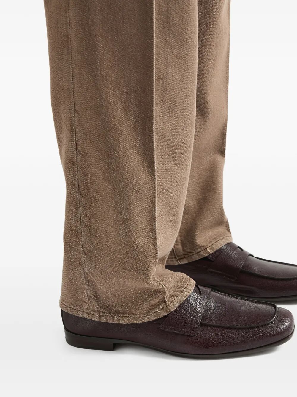 LEATHER LOAFERS WITH BAND 2DF090FX0003ACMF0003 (Prada / ローファー ) | Prada (プラダ)(1)