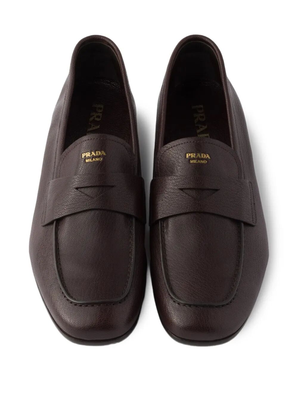 LEATHER LOAFERS WITH BAND 2DF090FX0003ACMF0003 (Prada / ローファー ) | Prada (プラダ)(4)