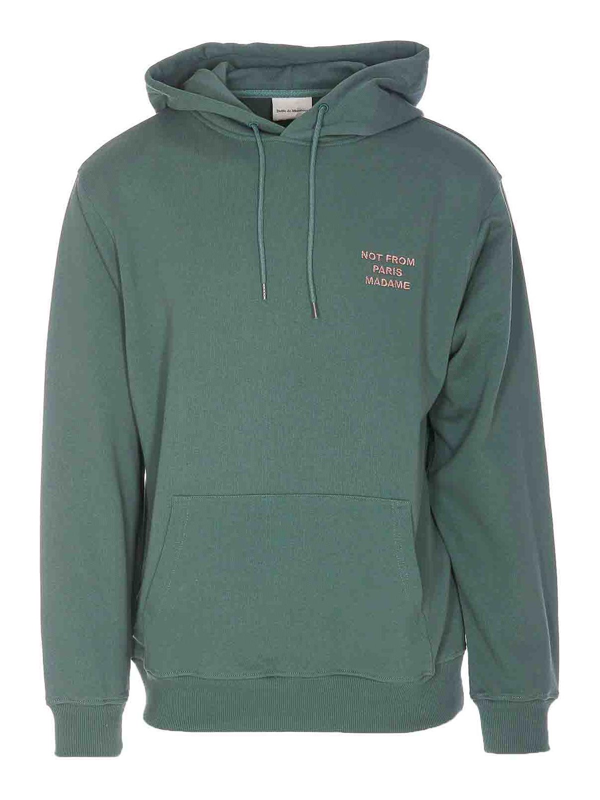 Le Slogan Hoodie HO162CO127DGN (Drôle De Monsieur / スウェット・フーディー ) | Drôle De Monsieur (ドロールドムッシュ)