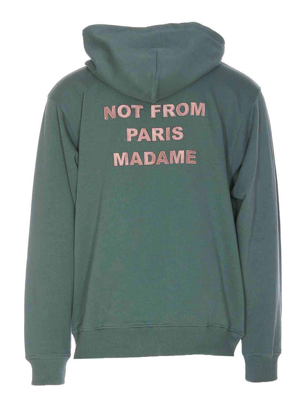Le Slogan Hoodie HO162CO127DGN (Drôle De Monsieur / スウェット・フーディー ) | Drôle De Monsieur (ドロールドムッシュ)(1)