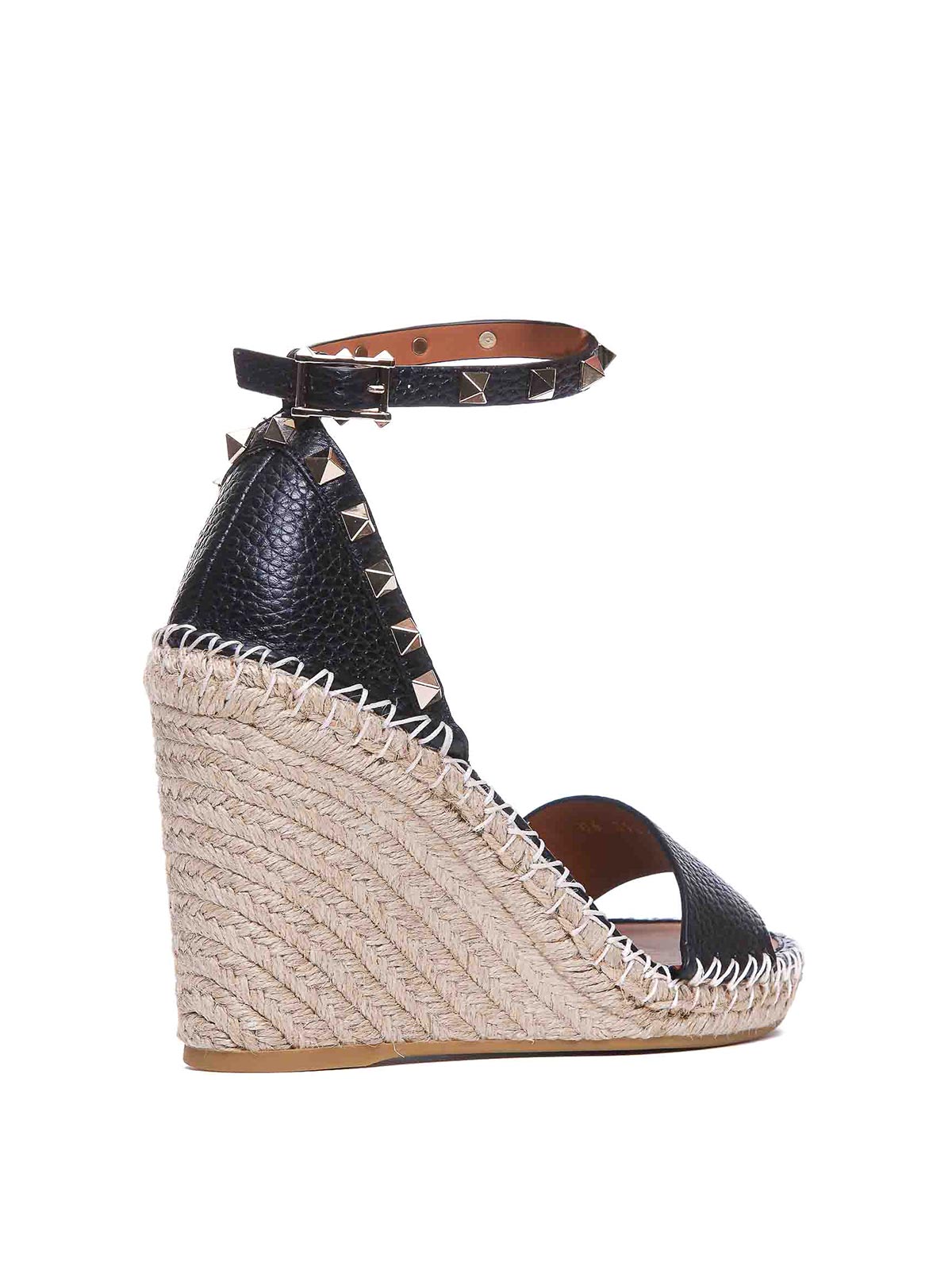 Double Rockstud Wedge Sandals S0090VTON02 (Valentino Garavani / サンダル ) | Valentino Garavani (ヴァレンティノ)(1)