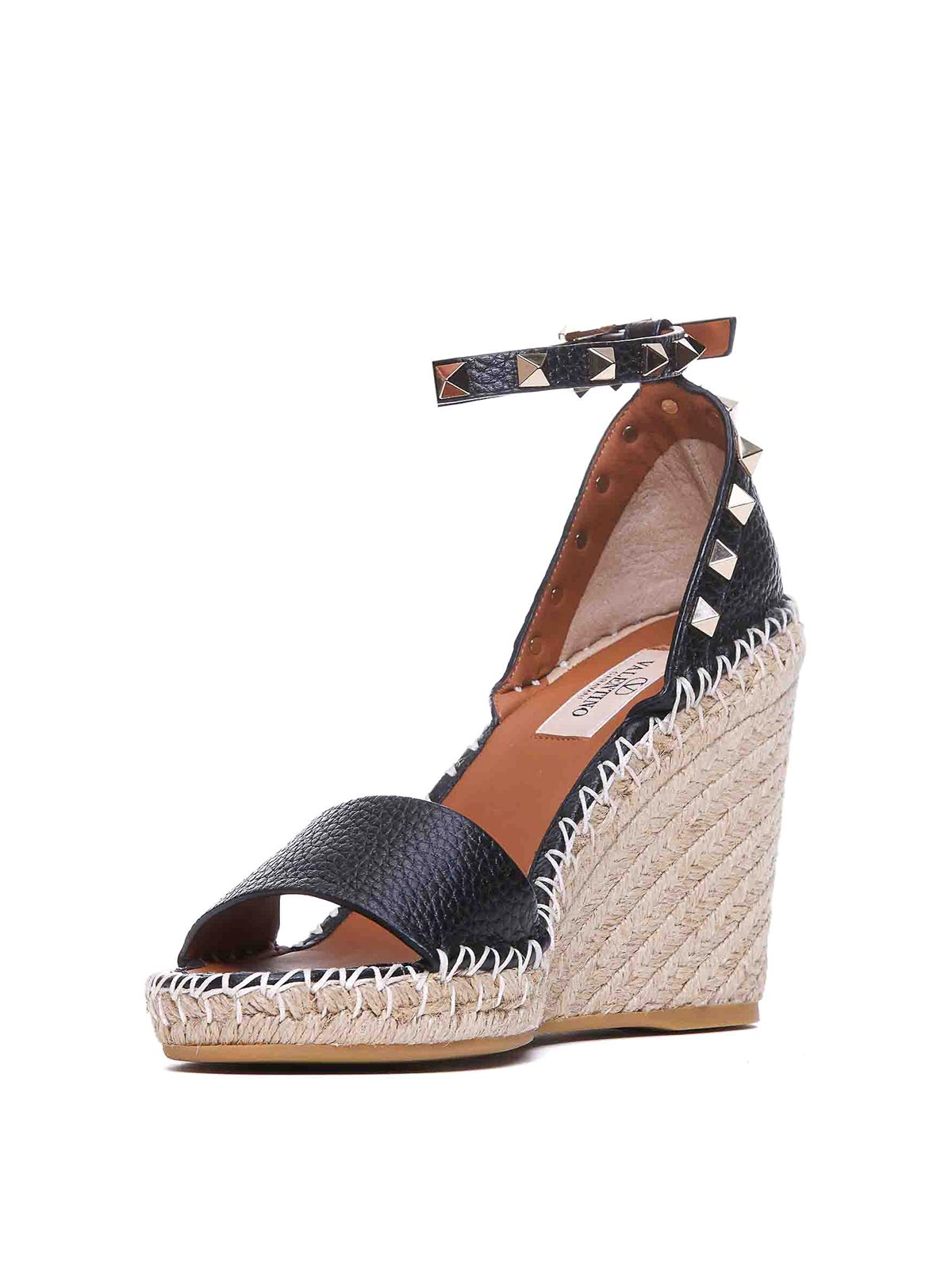 Double Rockstud Wedge Sandals S0090VTON02 (Valentino Garavani / サンダル ) | Valentino Garavani (ヴァレンティノ)(2)