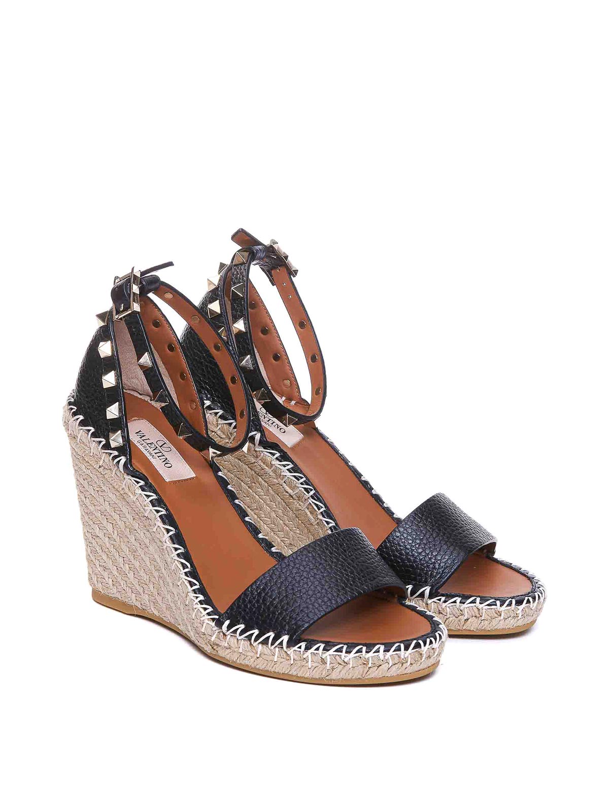 Double Rockstud Wedge Sandals S0090VTON02 (Valentino Garavani / サンダル ) | Valentino Garavani (ヴァレンティノ)(3)