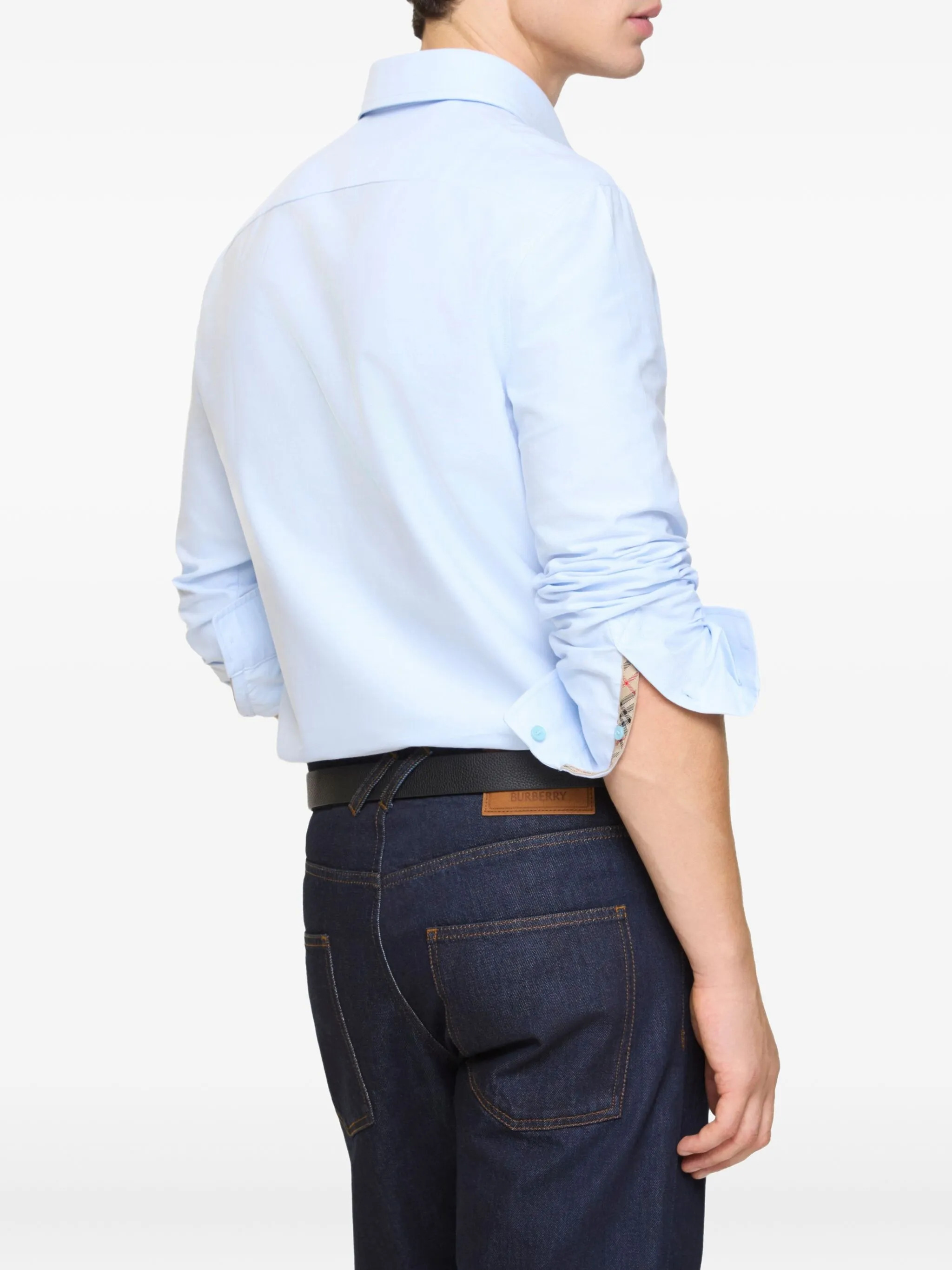 Burberry Shirts Clear Blue 8121997B6409 (Burberry / シャツ・ブラウス ) | Burberry (バーバリー)(2)