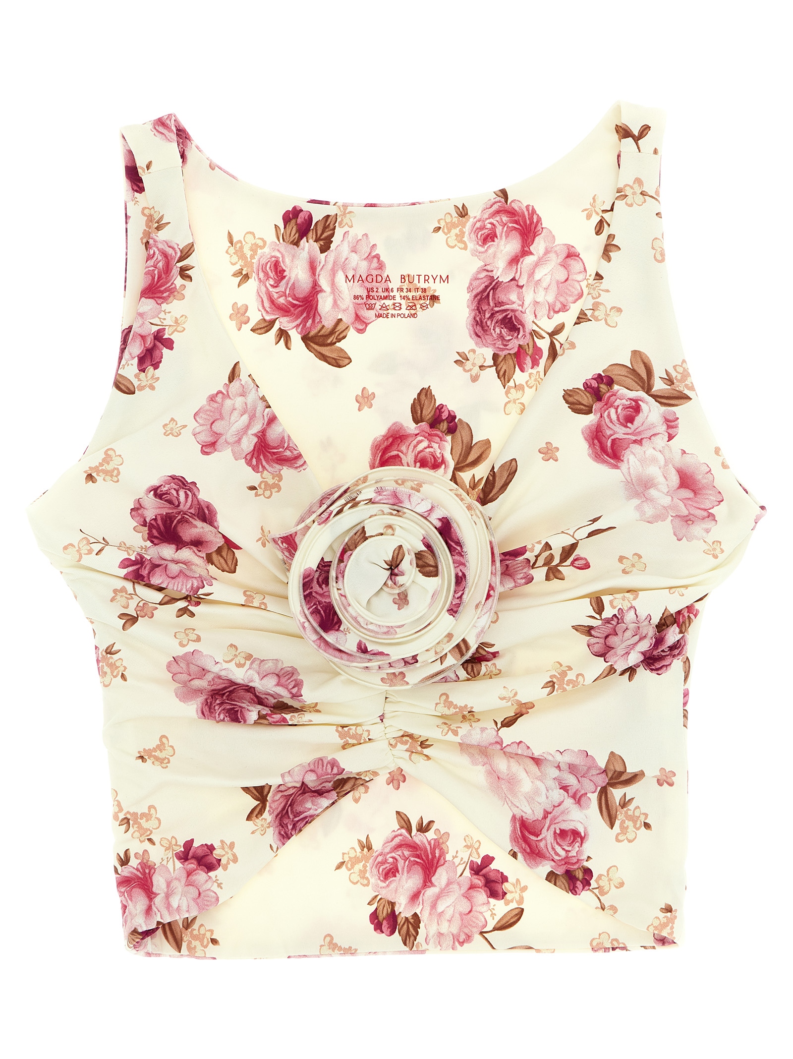 'RE26' bikini top 603426CREAM (MAGDA BUTRYM / スイムウェア ) | MAGDA BUTRYM (マグダブトリム)