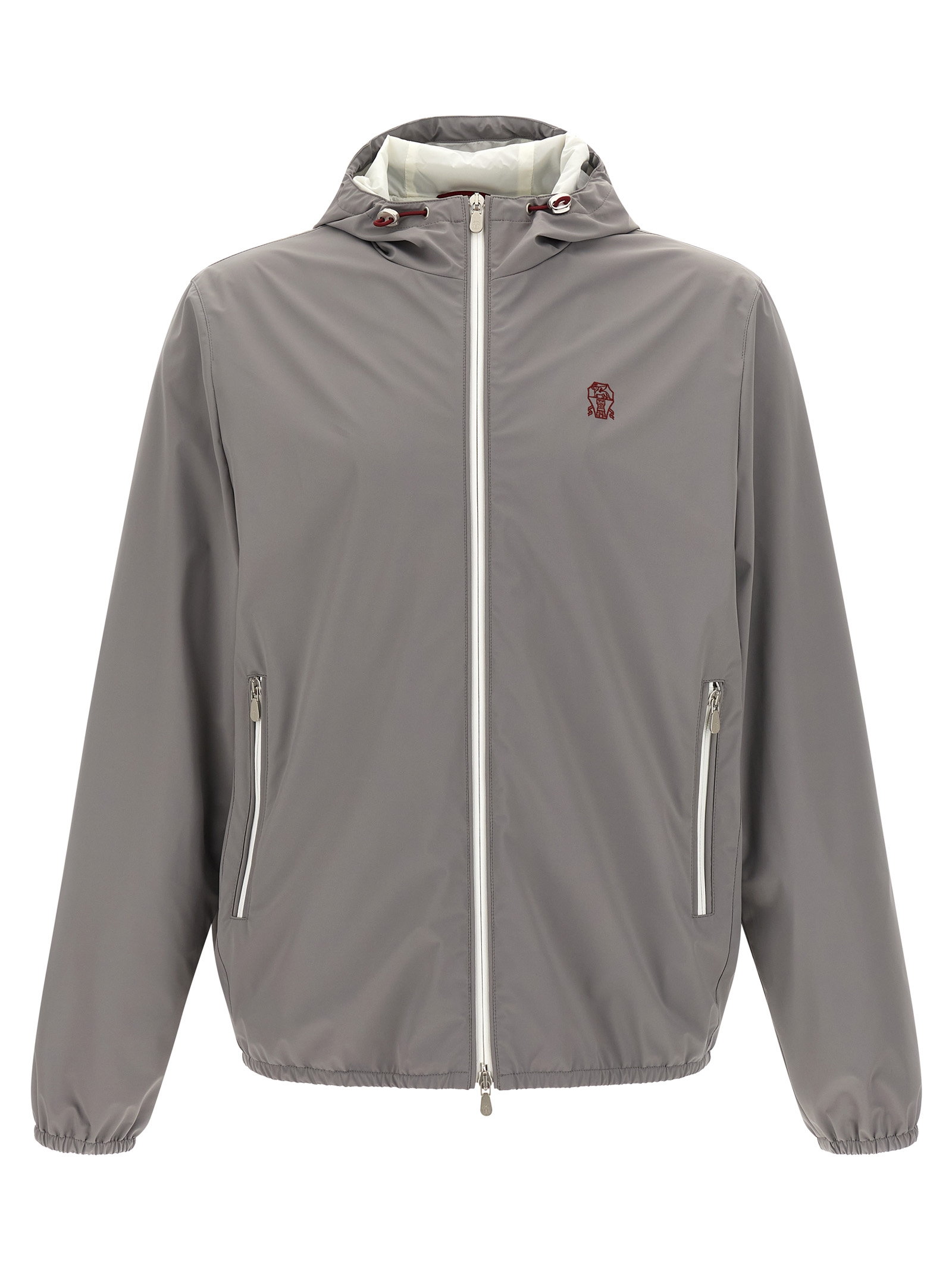 Logo embroidery windbreaker MM49A7440GC1704 (Brunello Cucinelli / カジュアルジャケット ) | Brunello Cucinelli (ブルネロ・クチネリ)