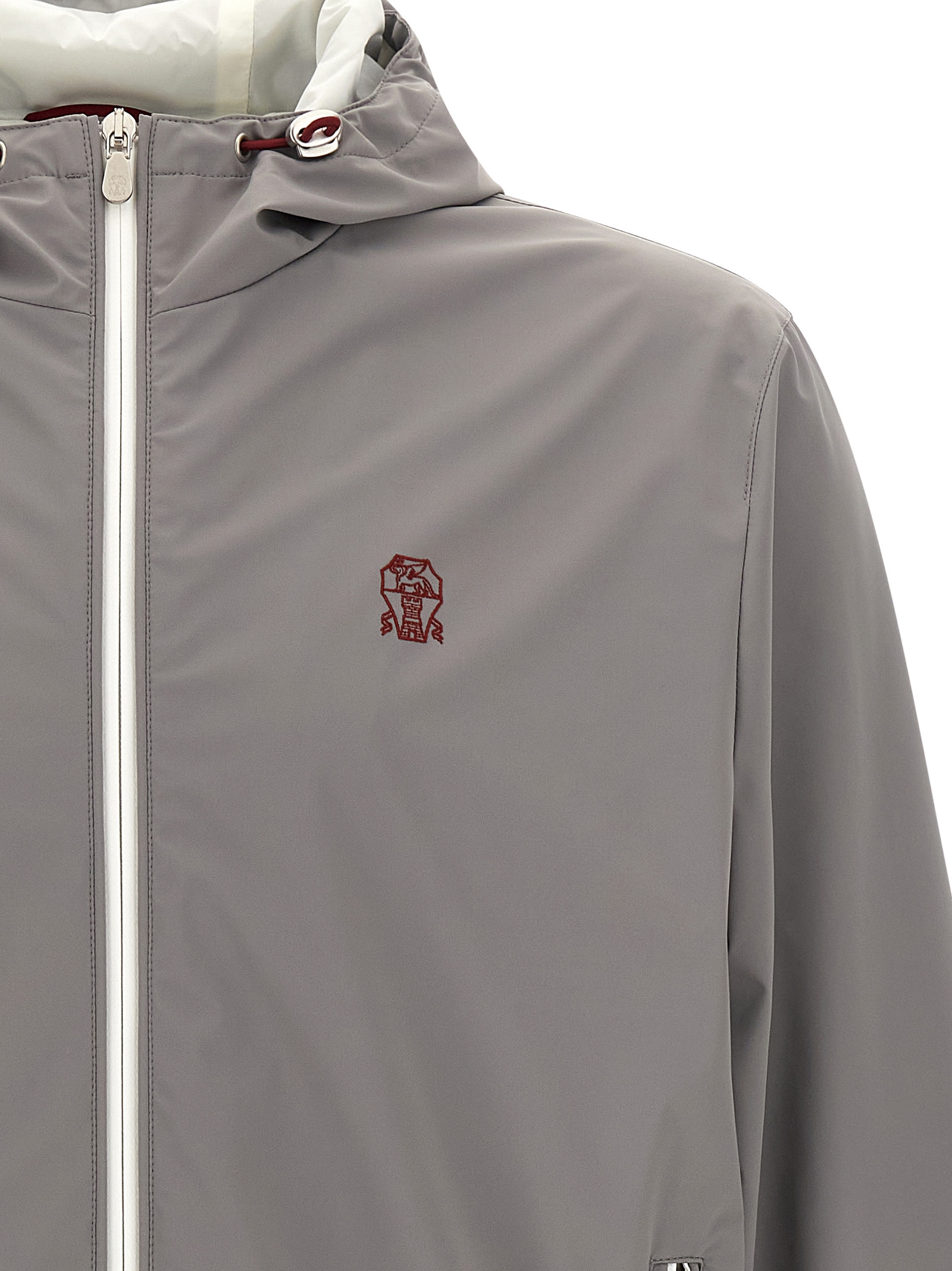 Logo embroidery windbreaker MM49A7440GC1704 (Brunello Cucinelli / カジュアルジャケット ) | Brunello Cucinelli (ブルネロ・クチネリ)(2)